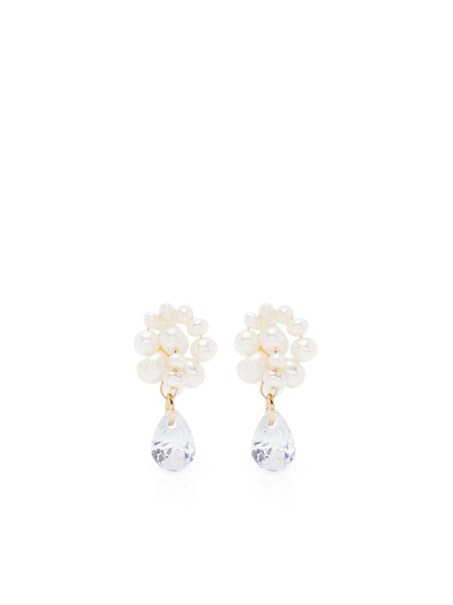 Time Is Layered In Ice earrings