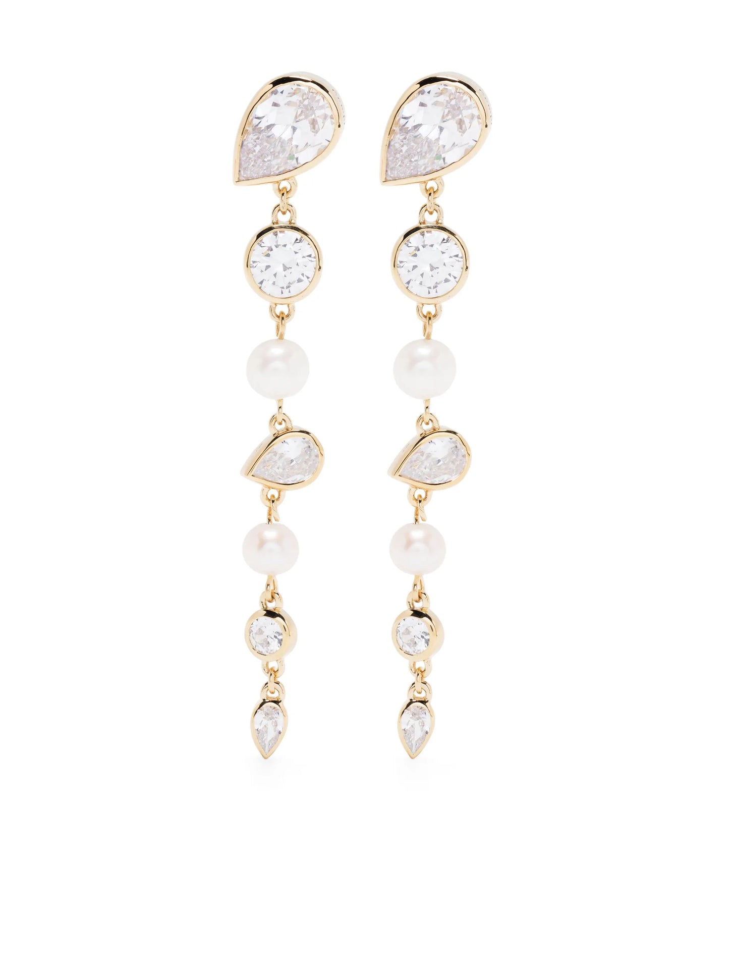 The Light of the Past drop earrings
