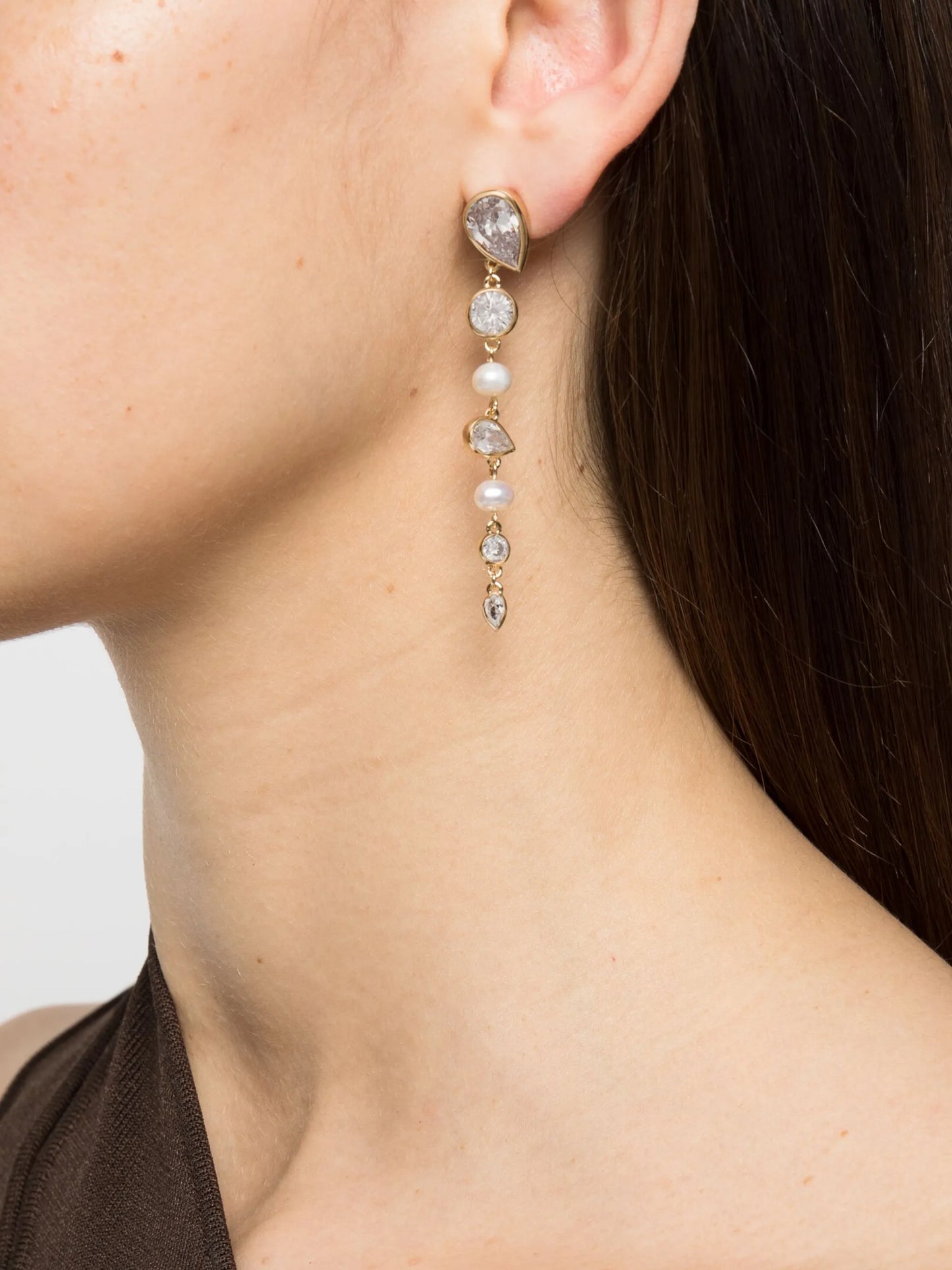 The Light of the Past drop earrings