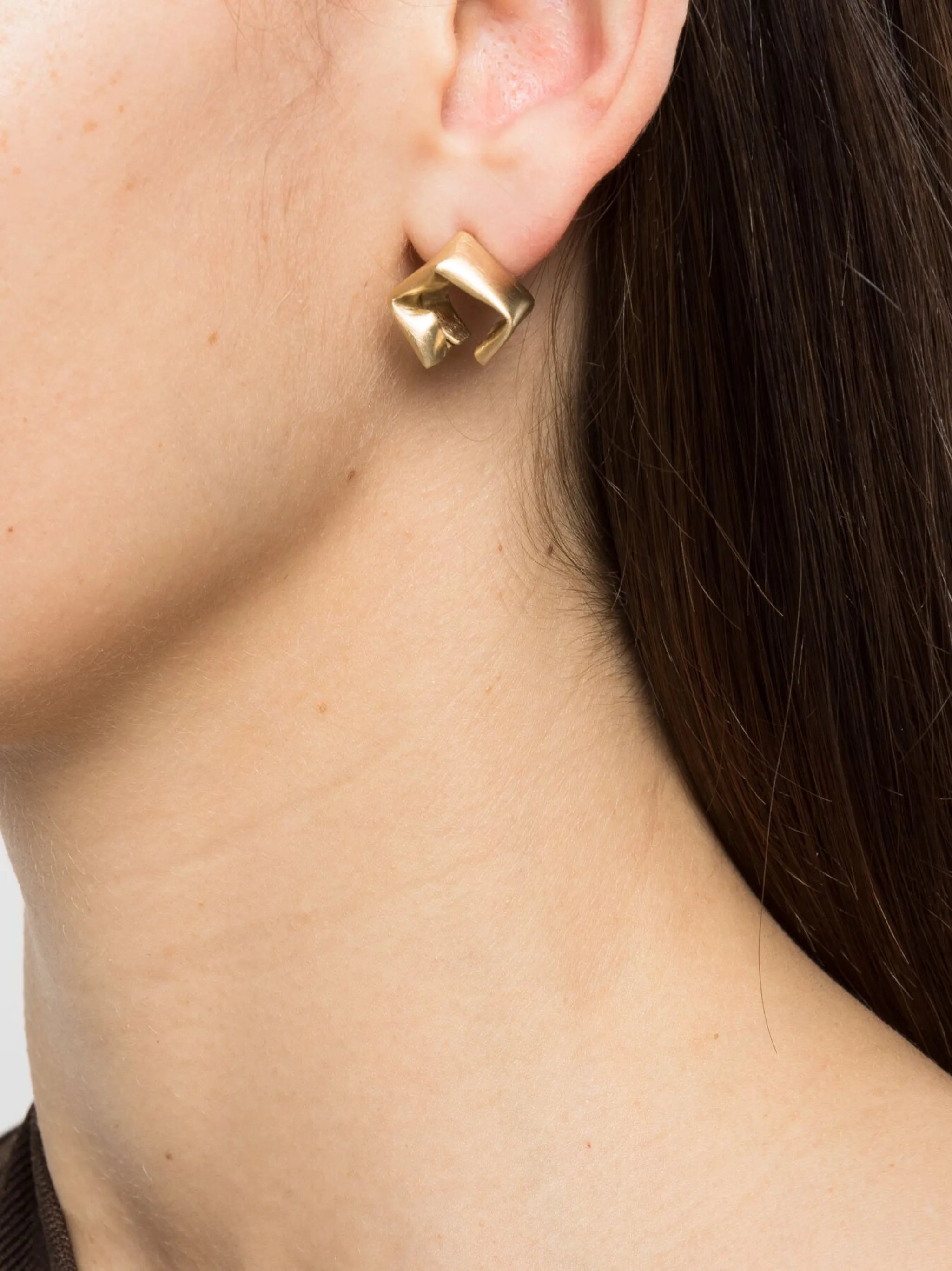 Folded, Then Crumpled earrings