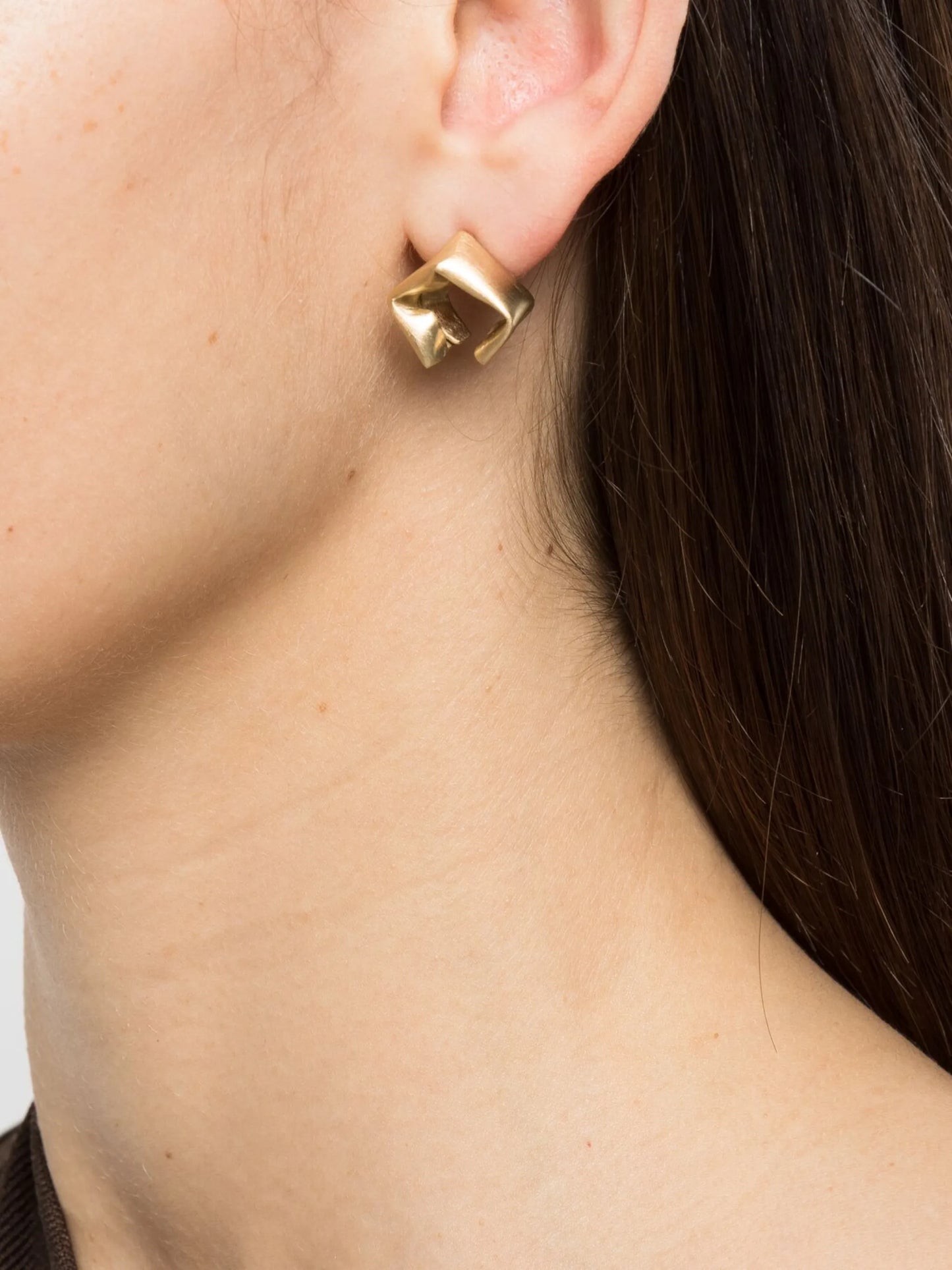 Folded, Then Crumpled earrings
