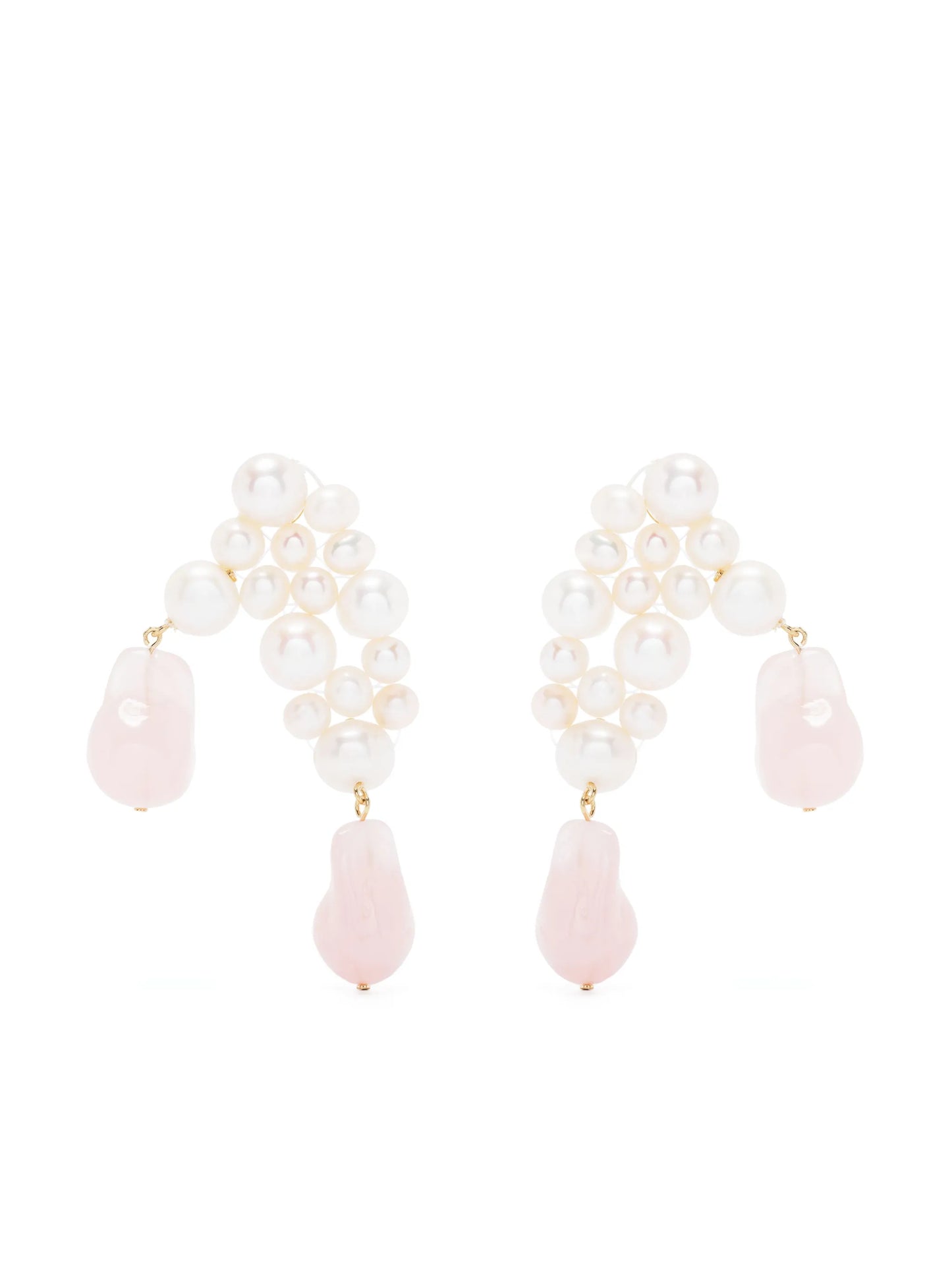 pearl drop earrings