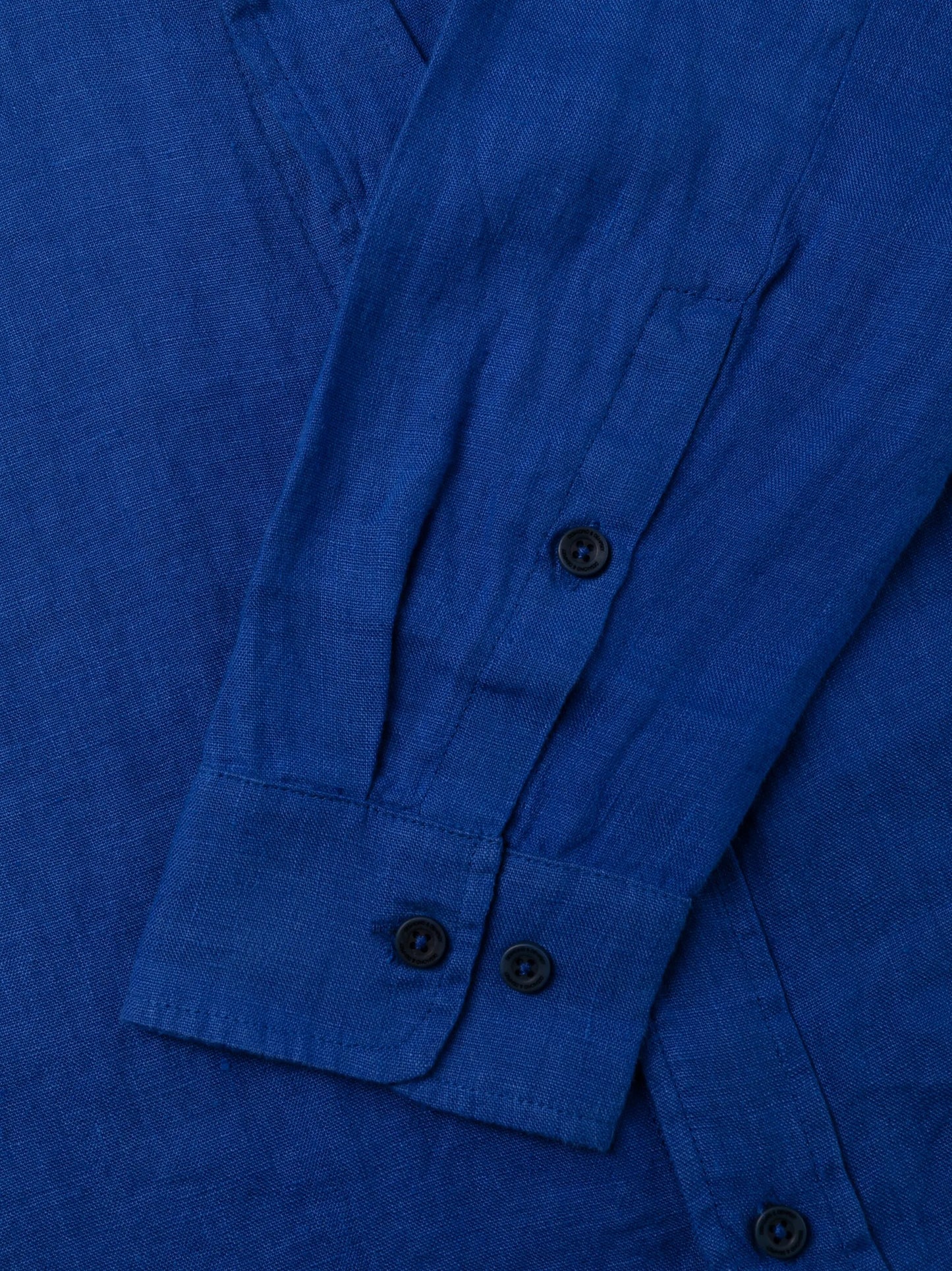oversize long-sleeved cotton shirt
