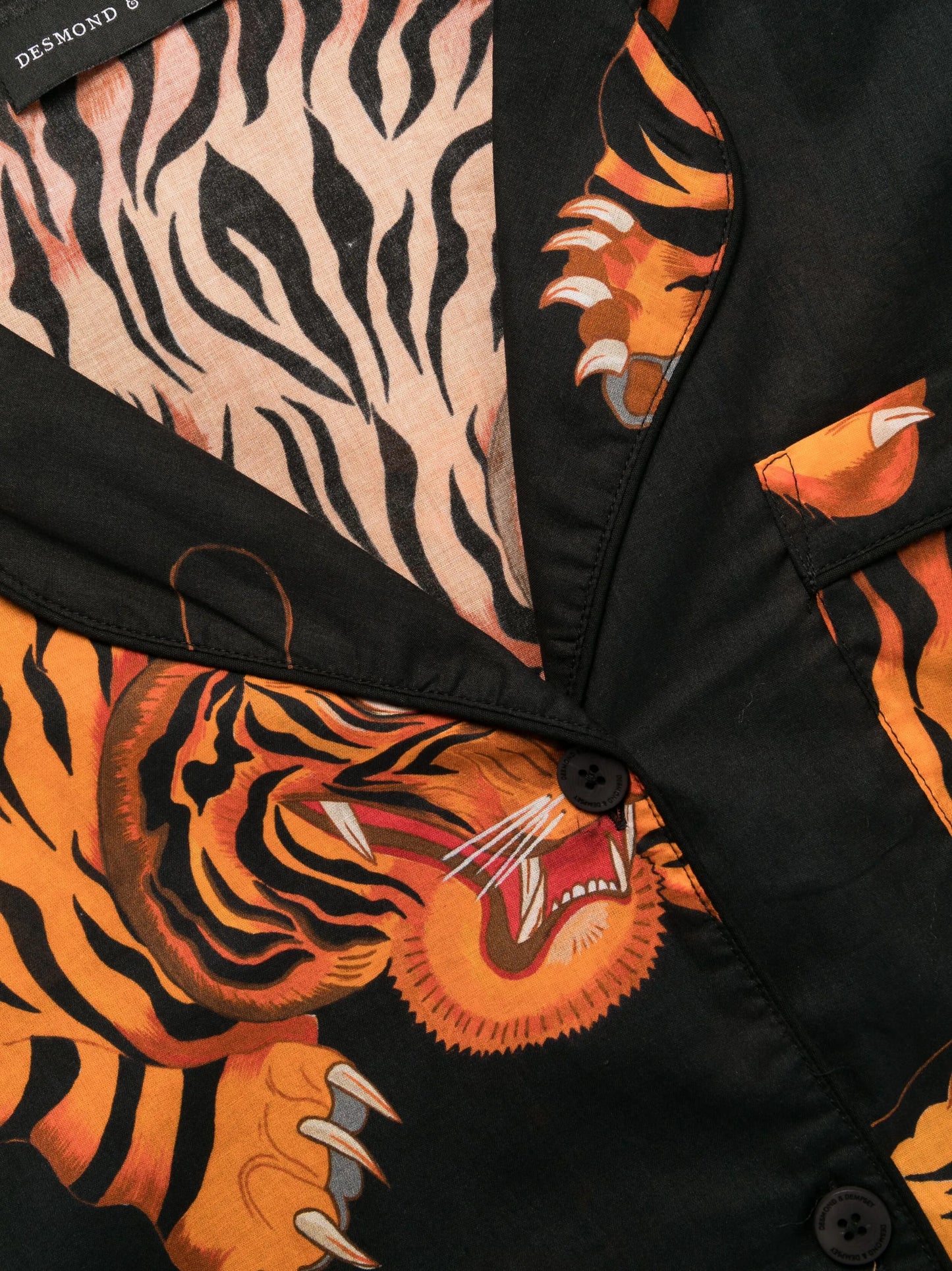 Signature Rayas cotton pyjama set