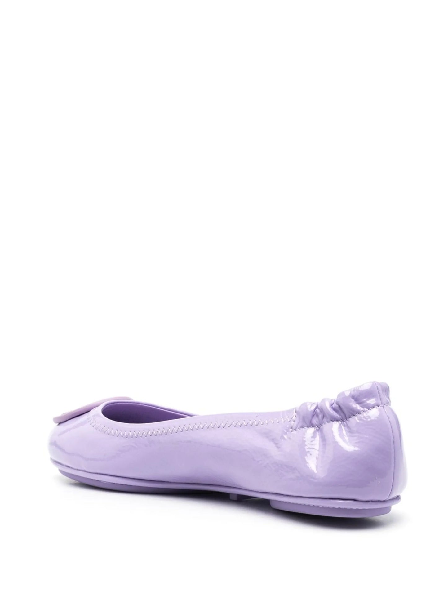 logo-plaque ballet flats