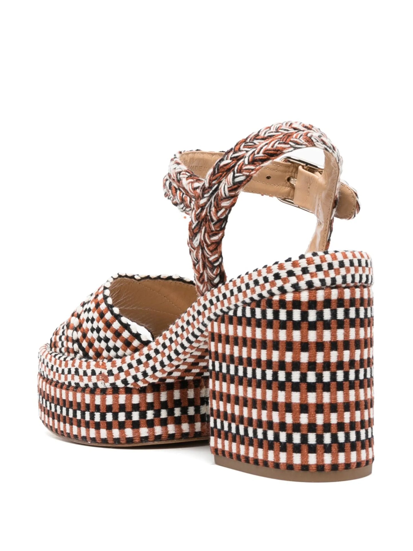 Odina 105mm raffia sandals