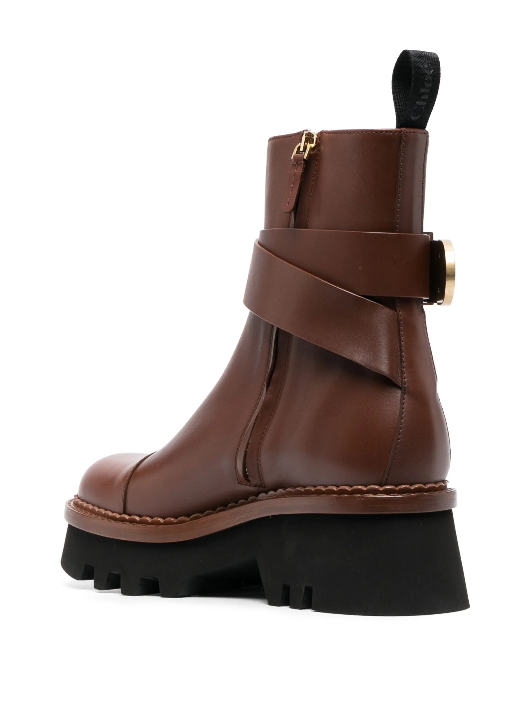 Owena ankle leather boots
