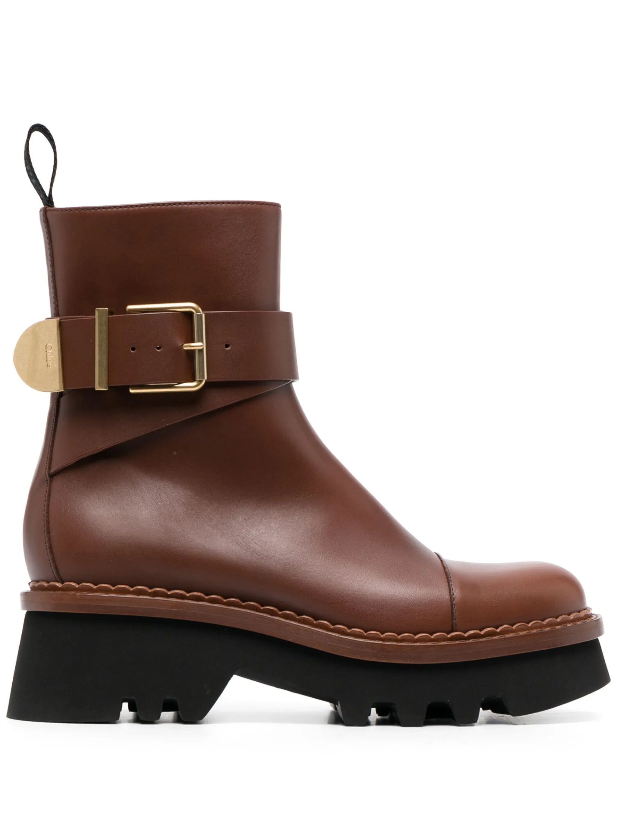 Owena ankle leather boots