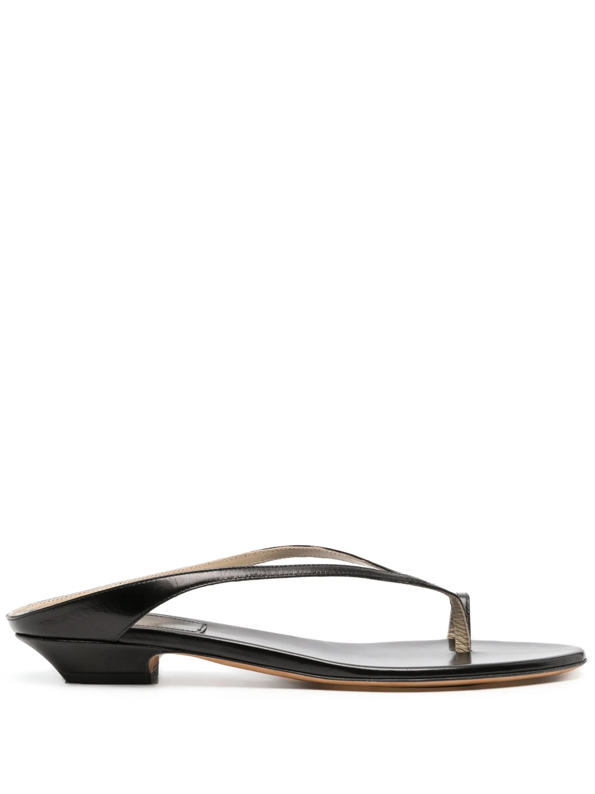 The Marion flat leather sandals
