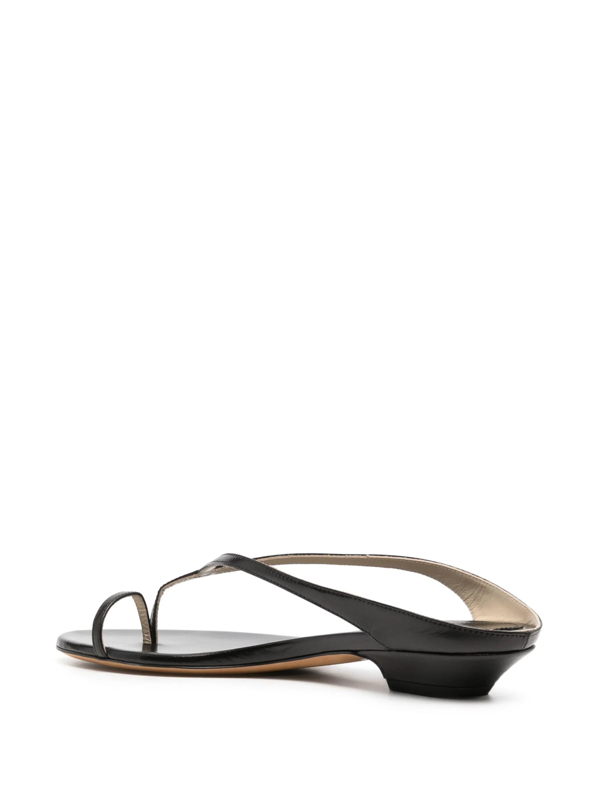 The Marion flat leather sandals