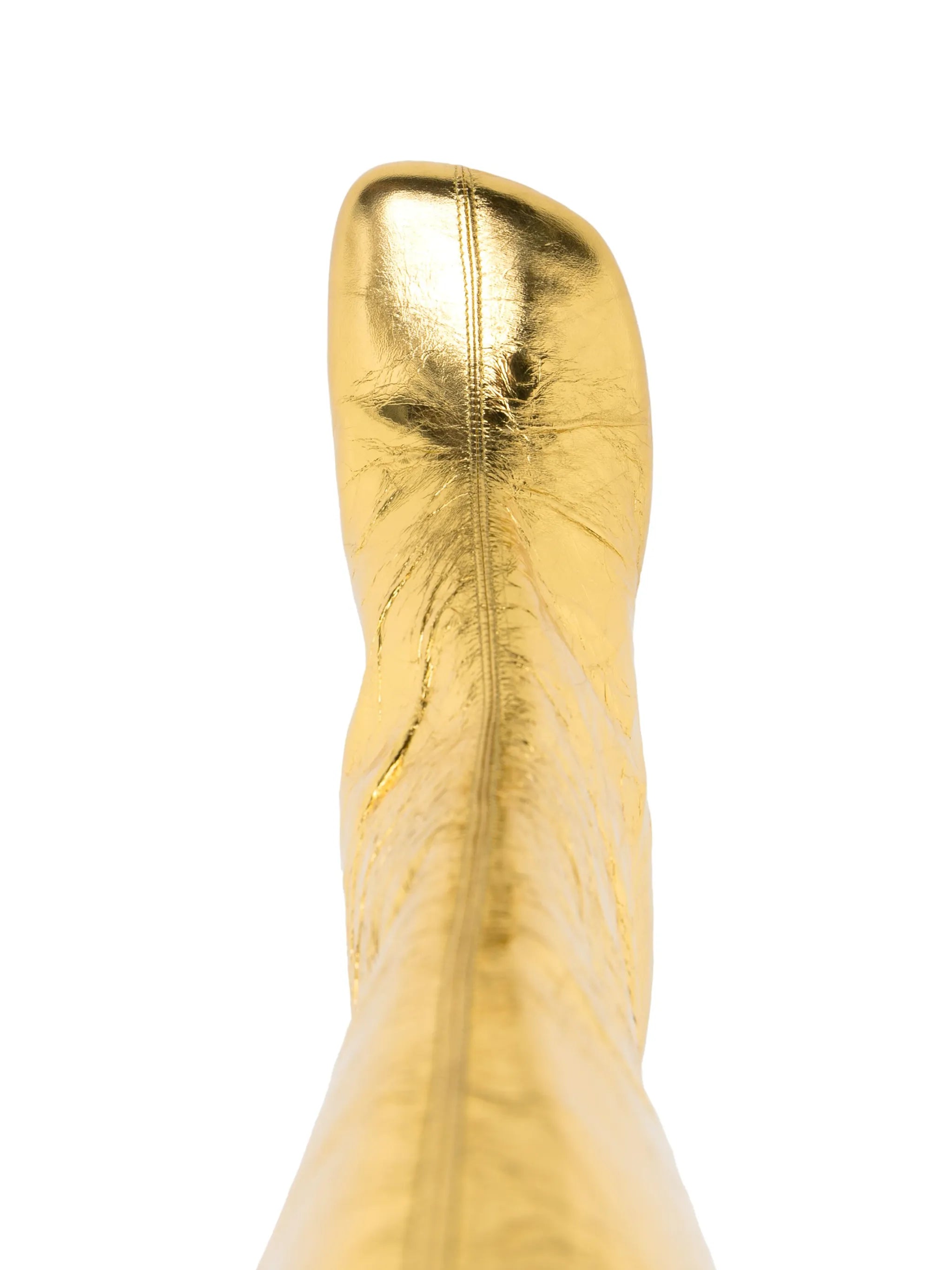 leather 80mm knee-high boots