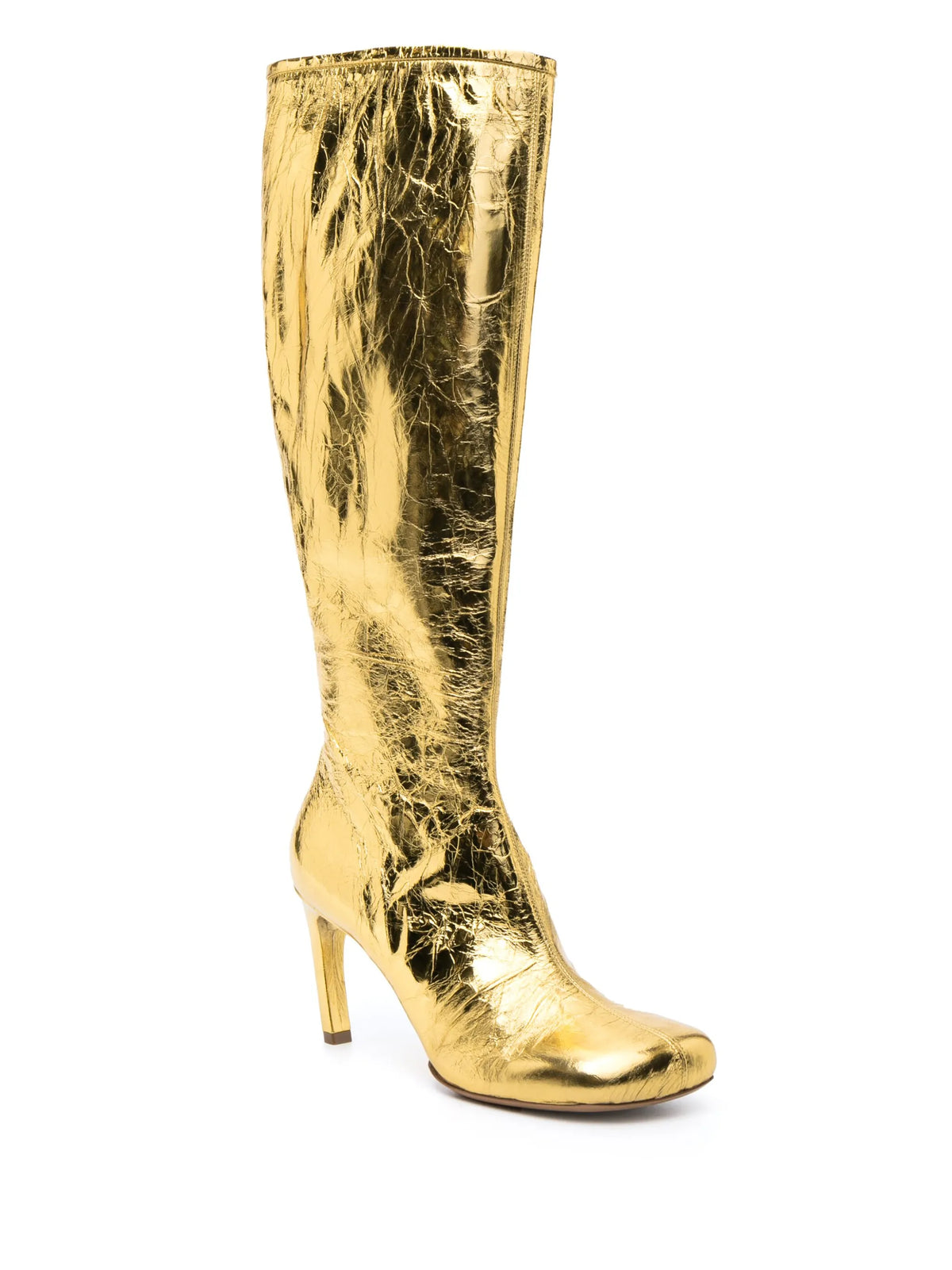 leather 80mm knee-high boots
