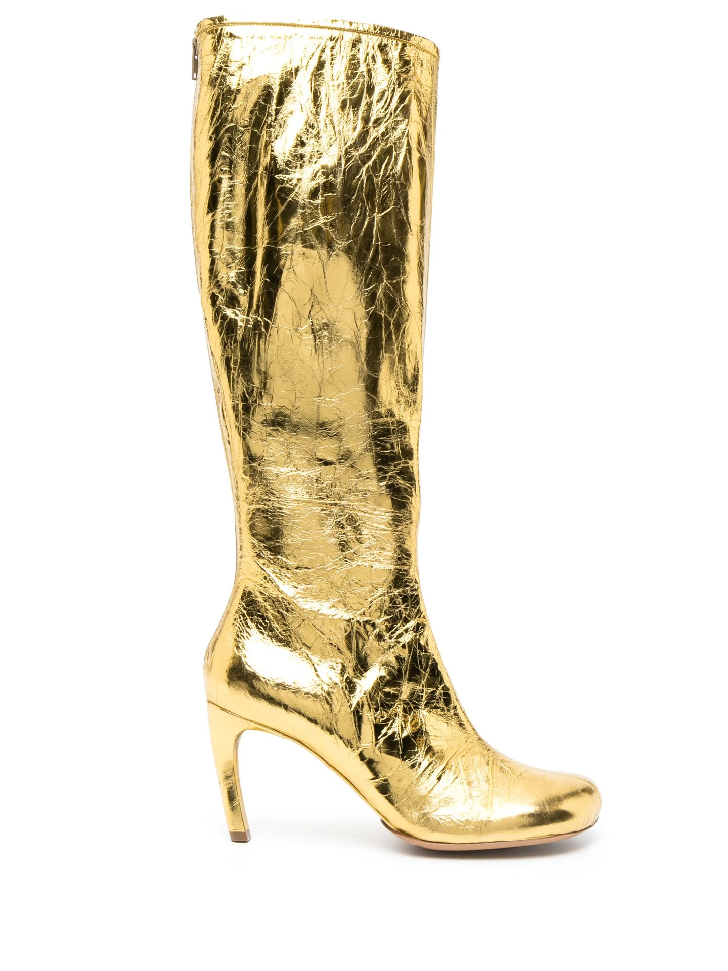 leather 80mm knee-high boots