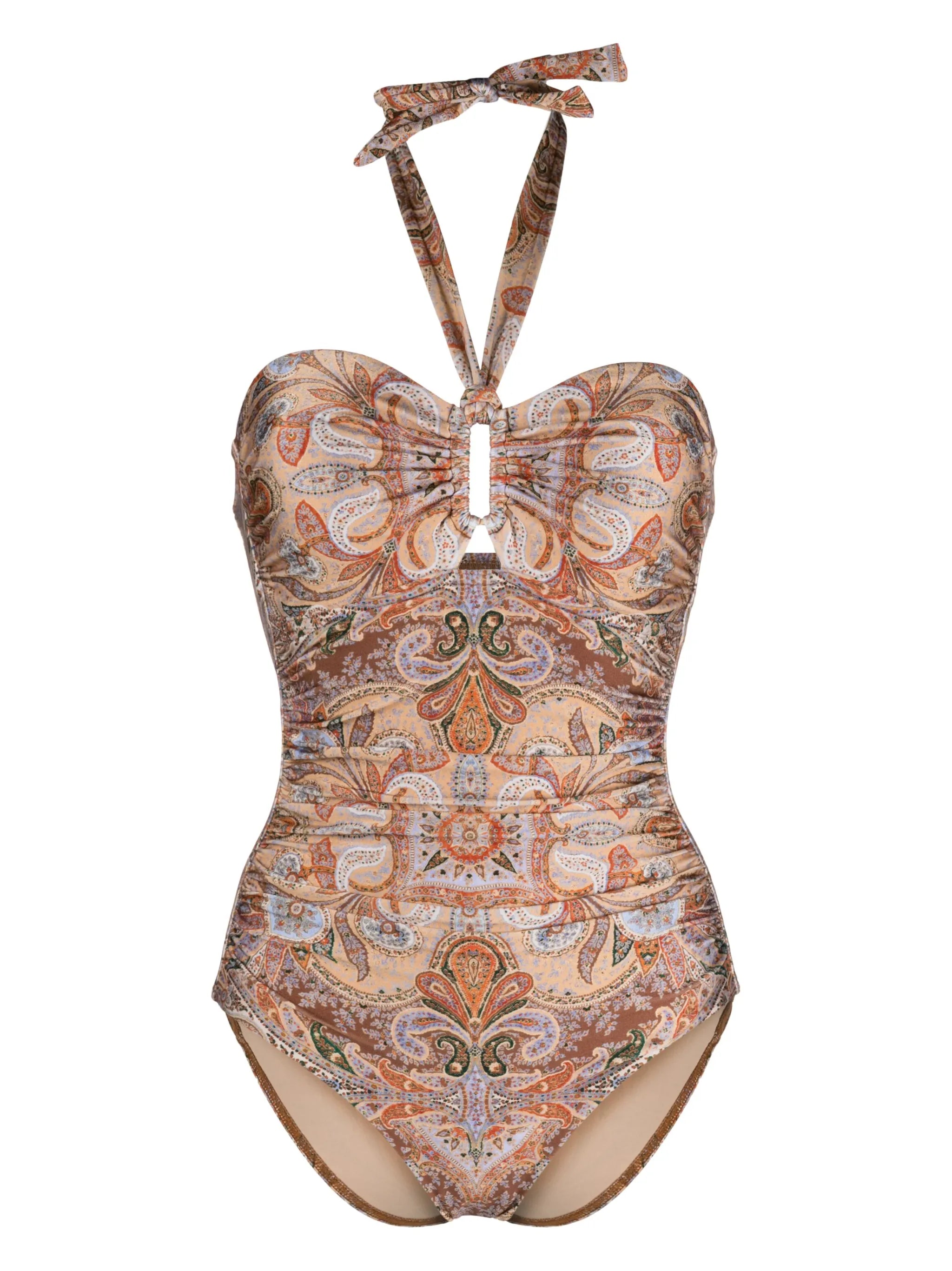 Devi paisley-print swimsuit