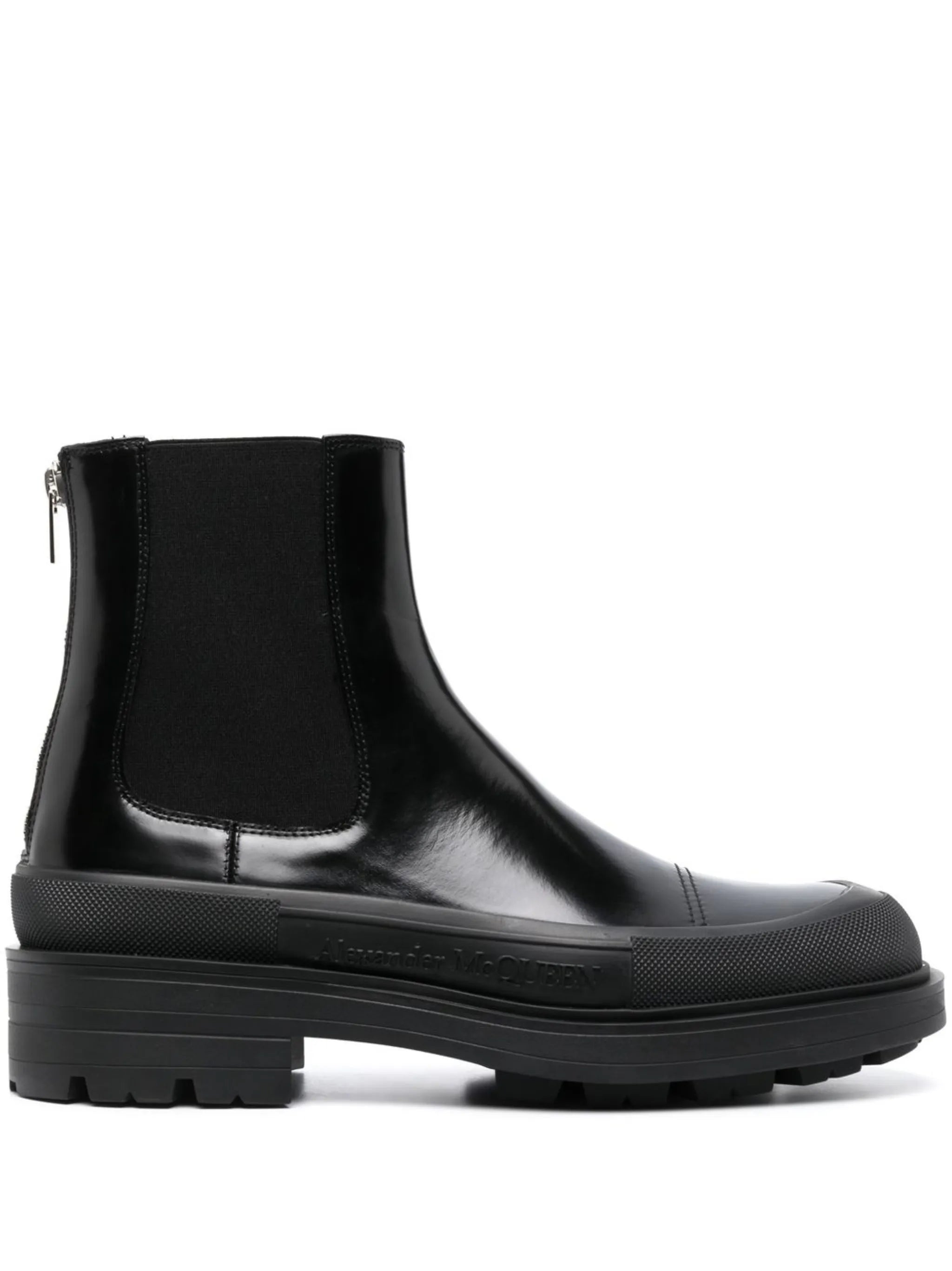 leather ankle boots