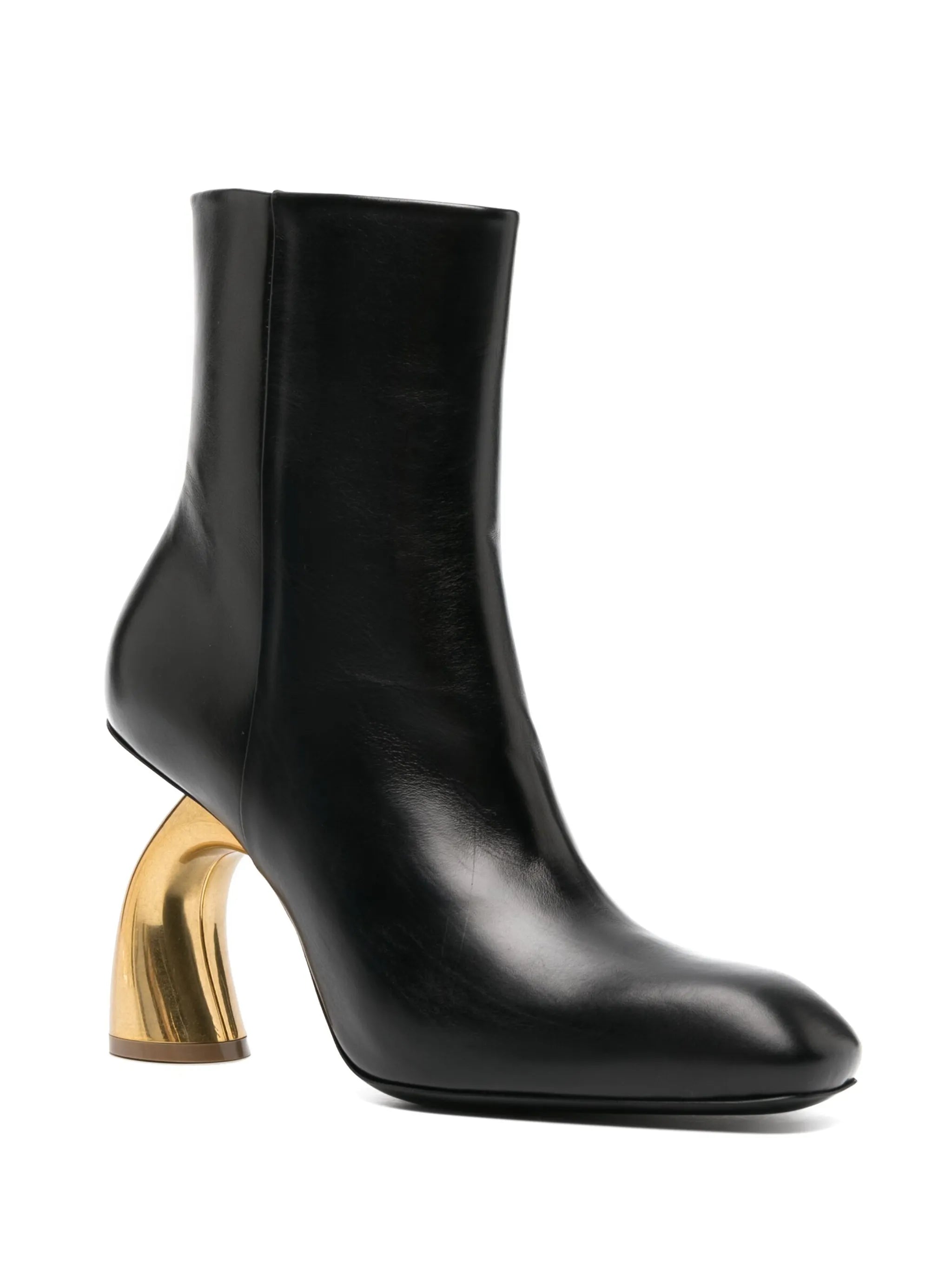leather 95mm ankle boots