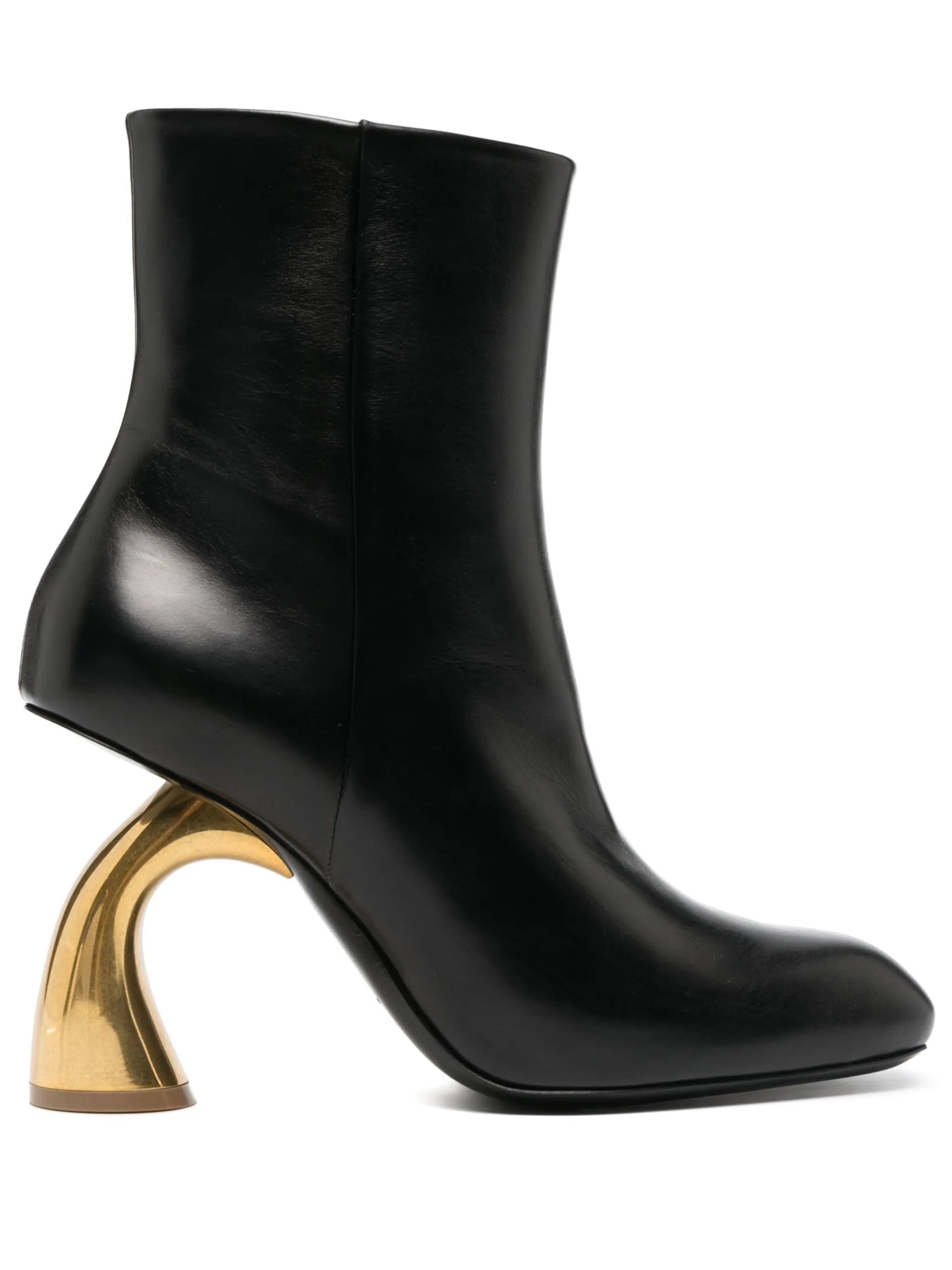 leather 95mm ankle boots