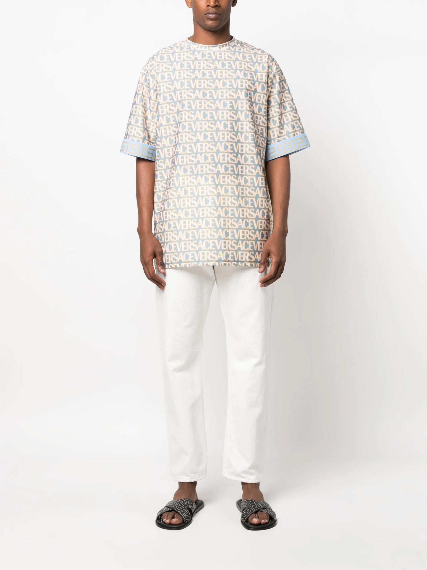 Versace Allover-print T-shirt