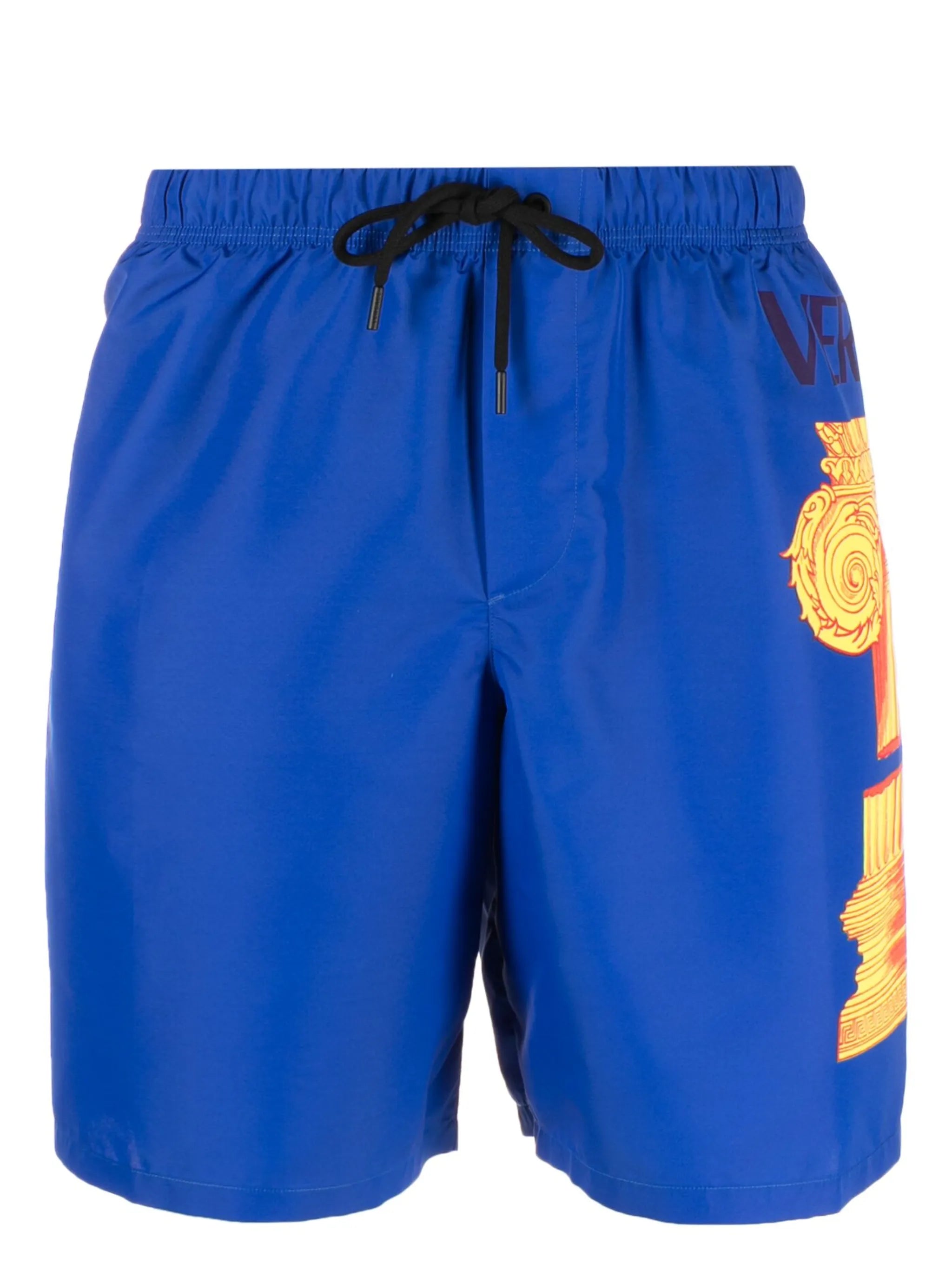 Colonna-print swim shorts