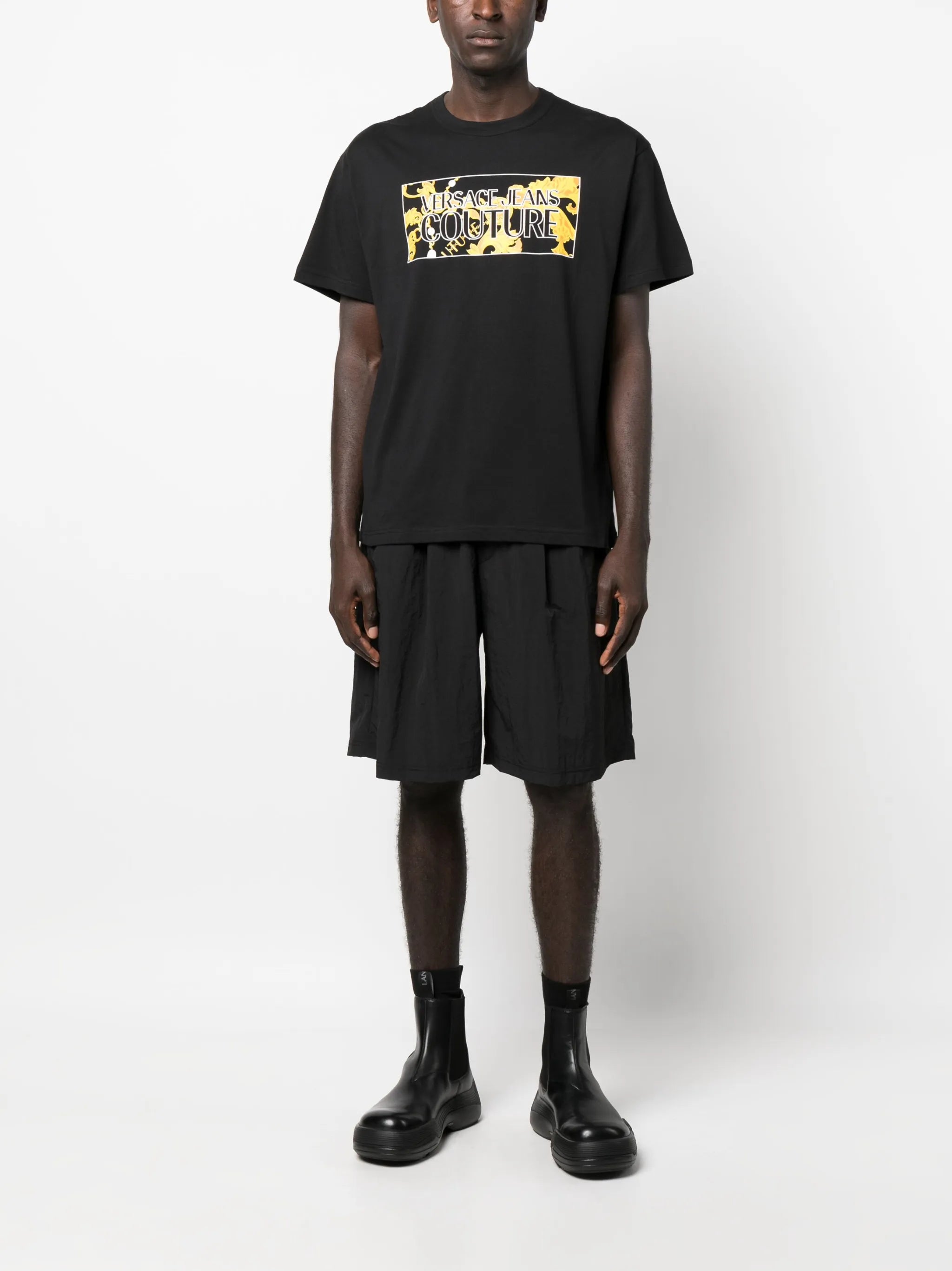 logo-print cotton T-shirt