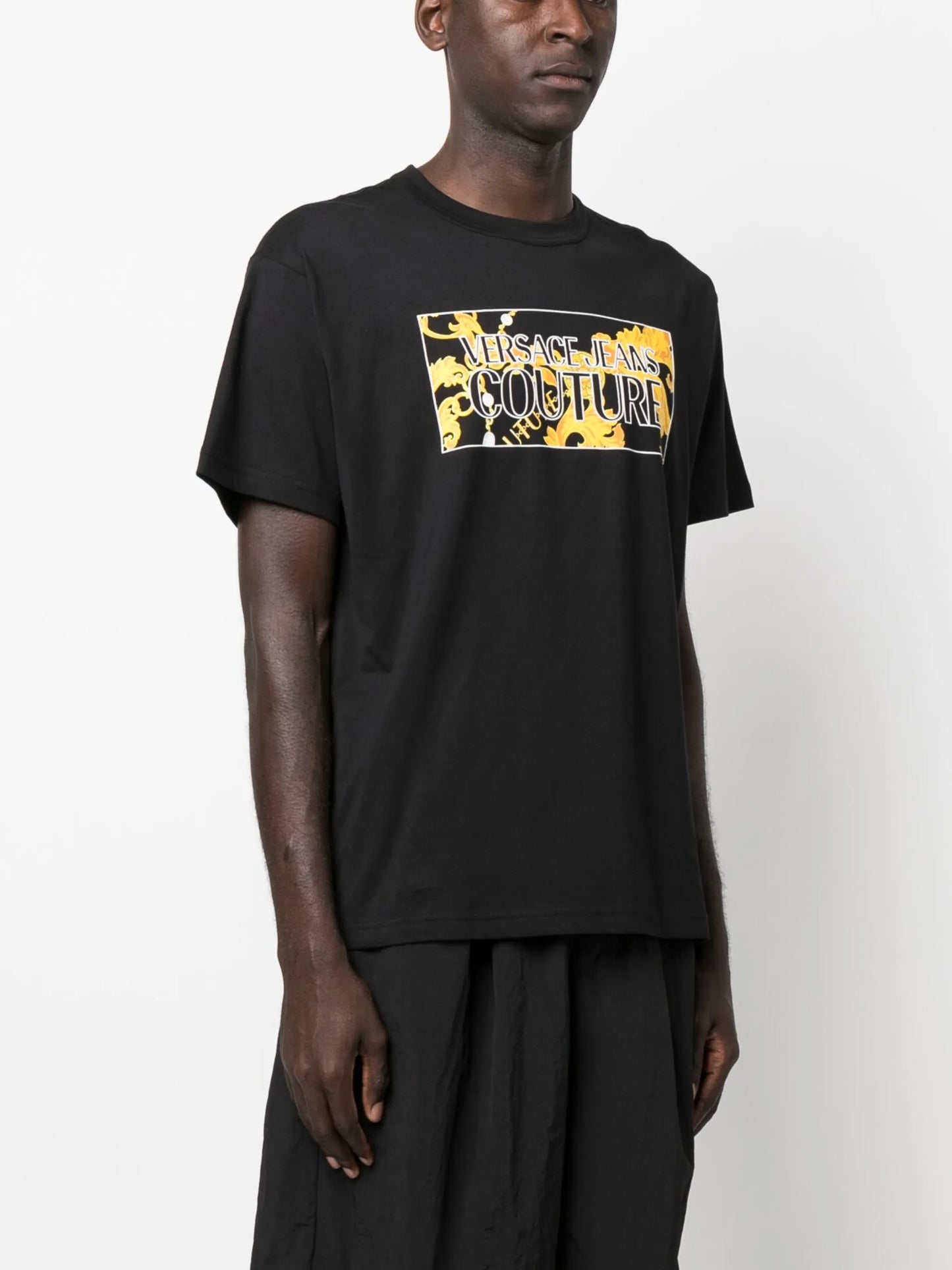 logo-print cotton T-shirt