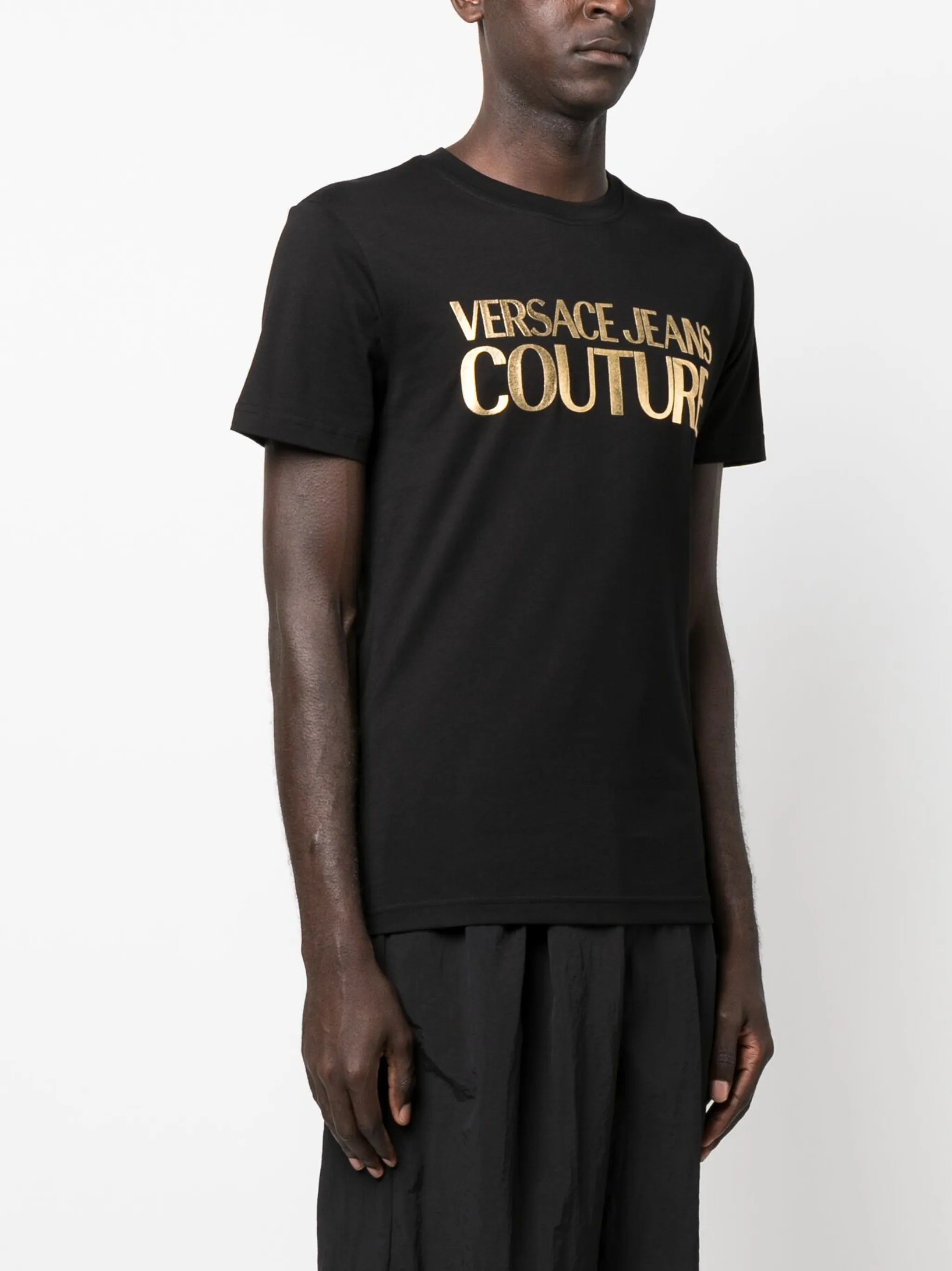 logo-print cotton T-shirt
