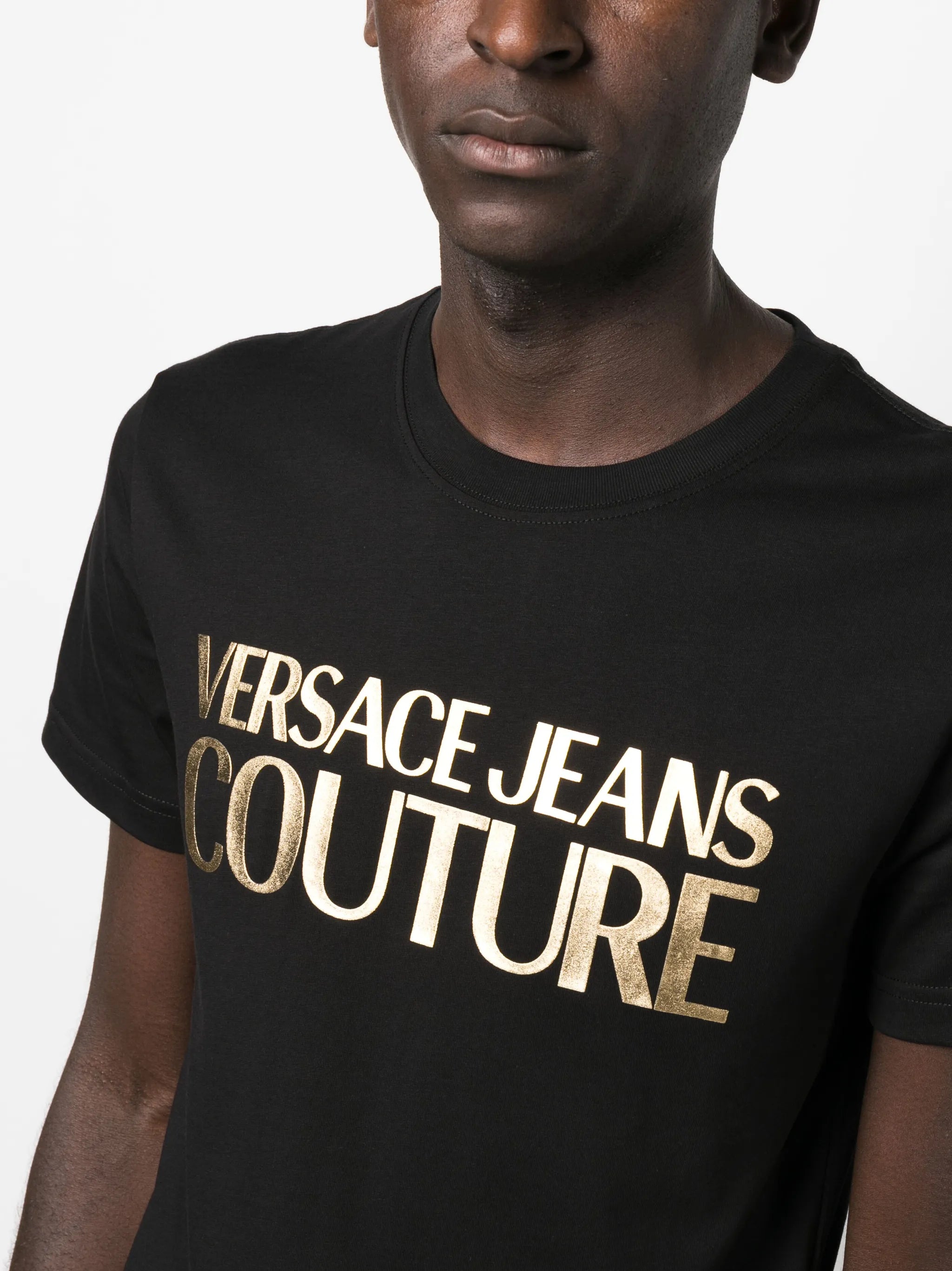 logo-print cotton T-shirt
