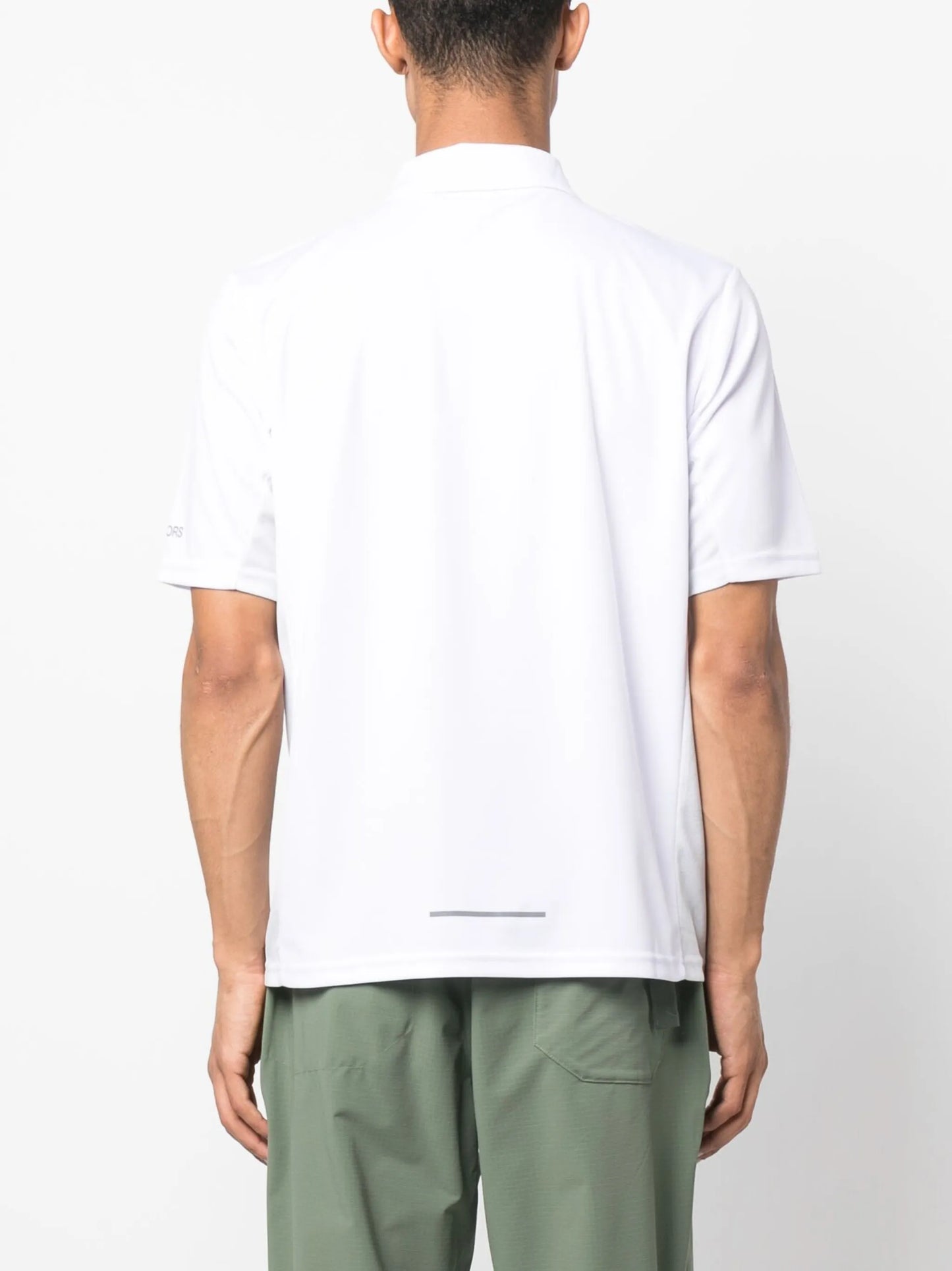 performance logo-print polo shirt