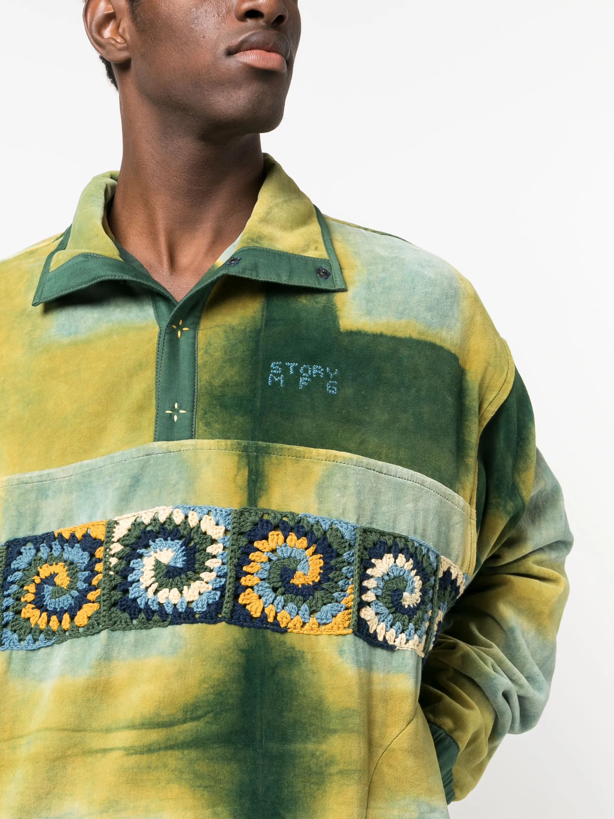 Polite organic-cotton sweatshirt