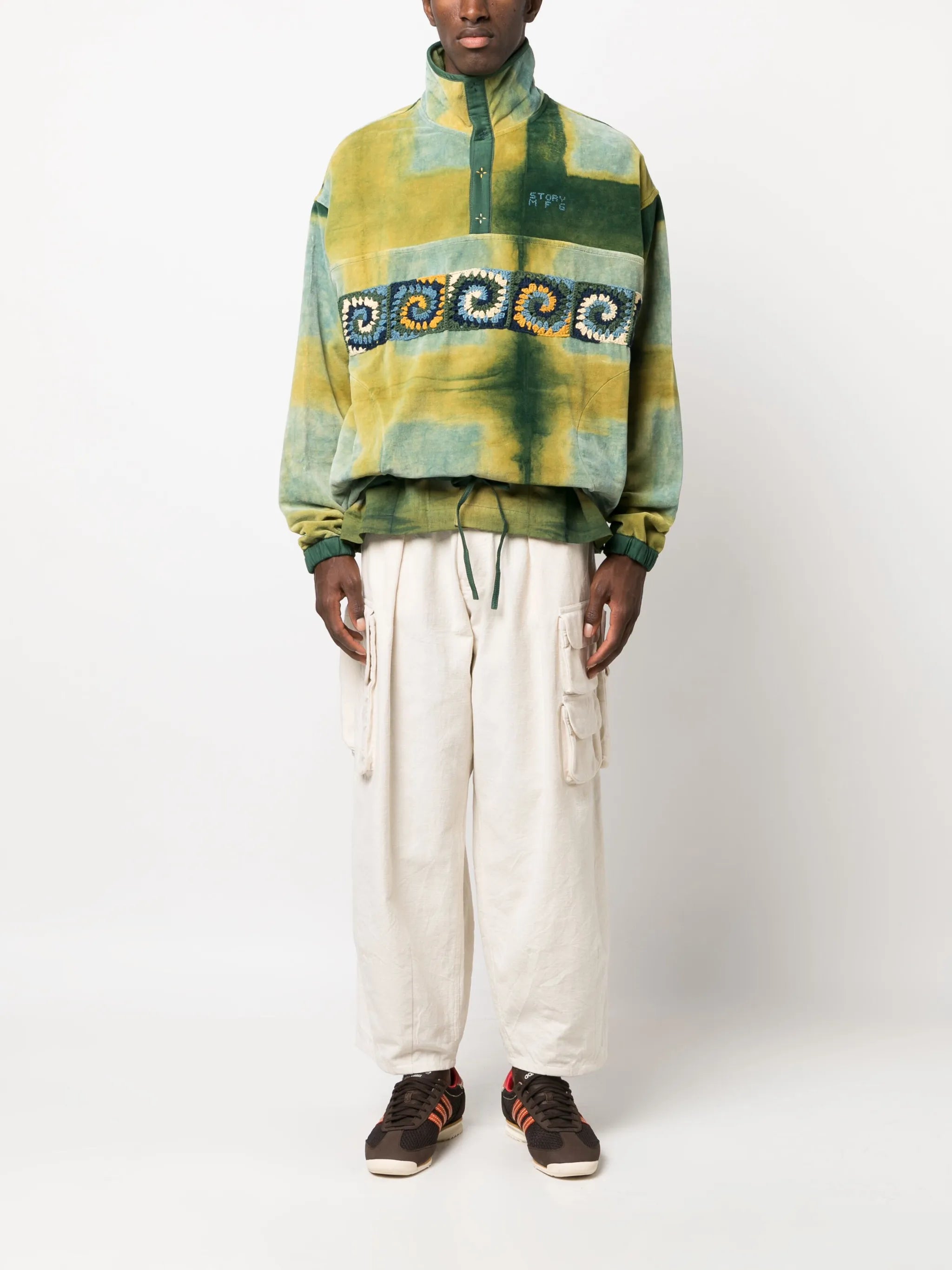 Polite organic-cotton sweatshirt
