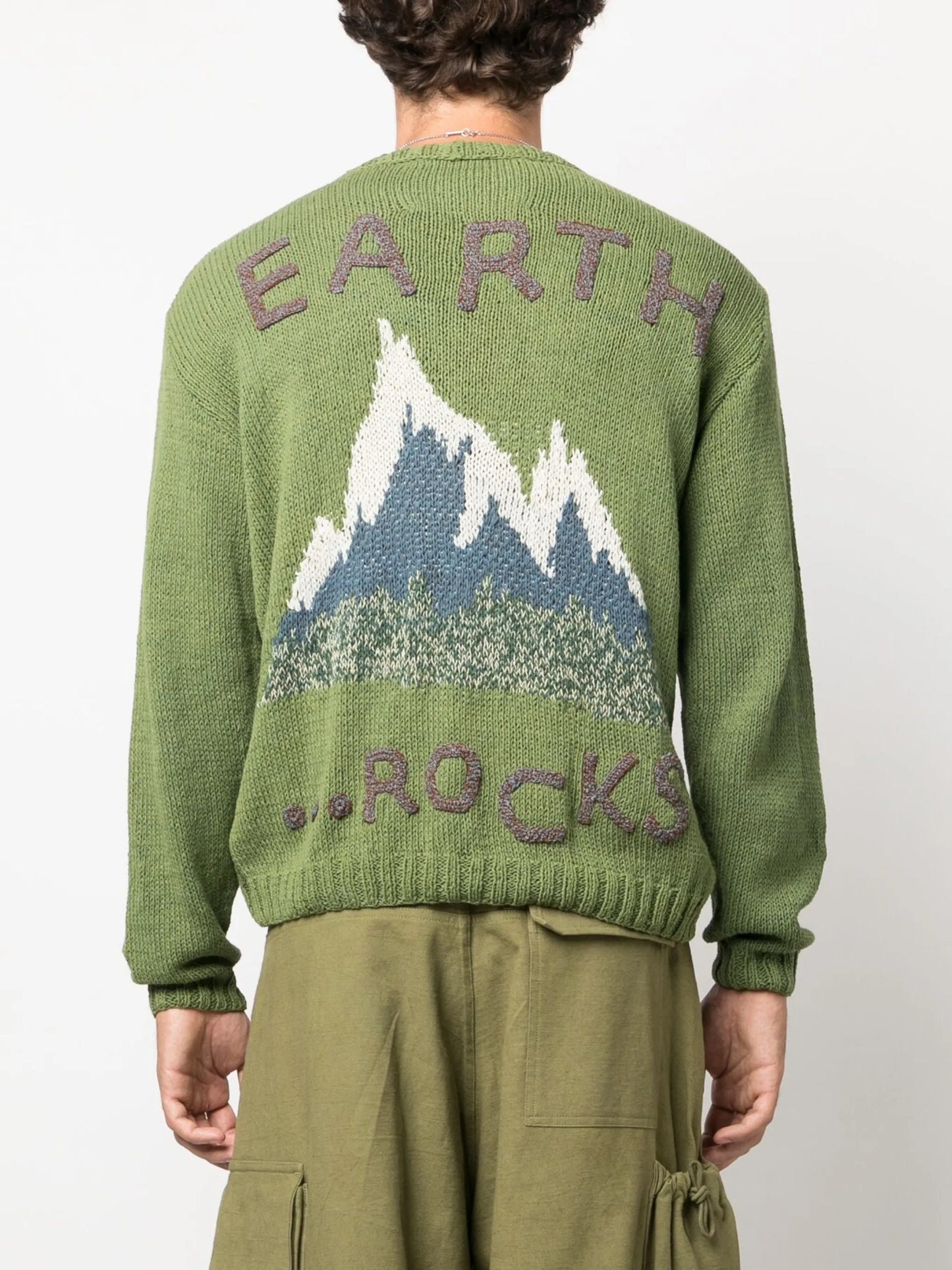 Earth Rocks organic-cotton cardigan