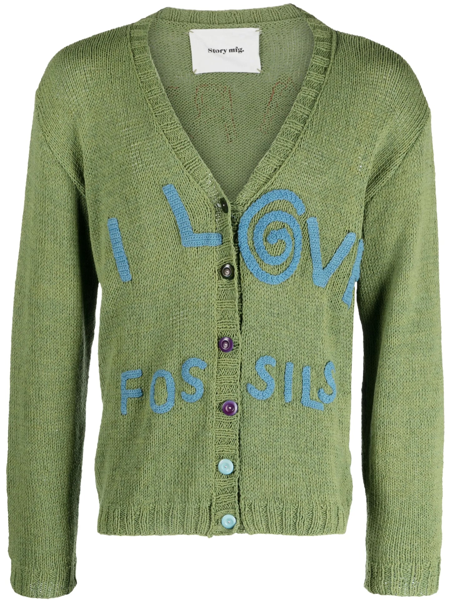Earth Rocks organic-cotton cardigan