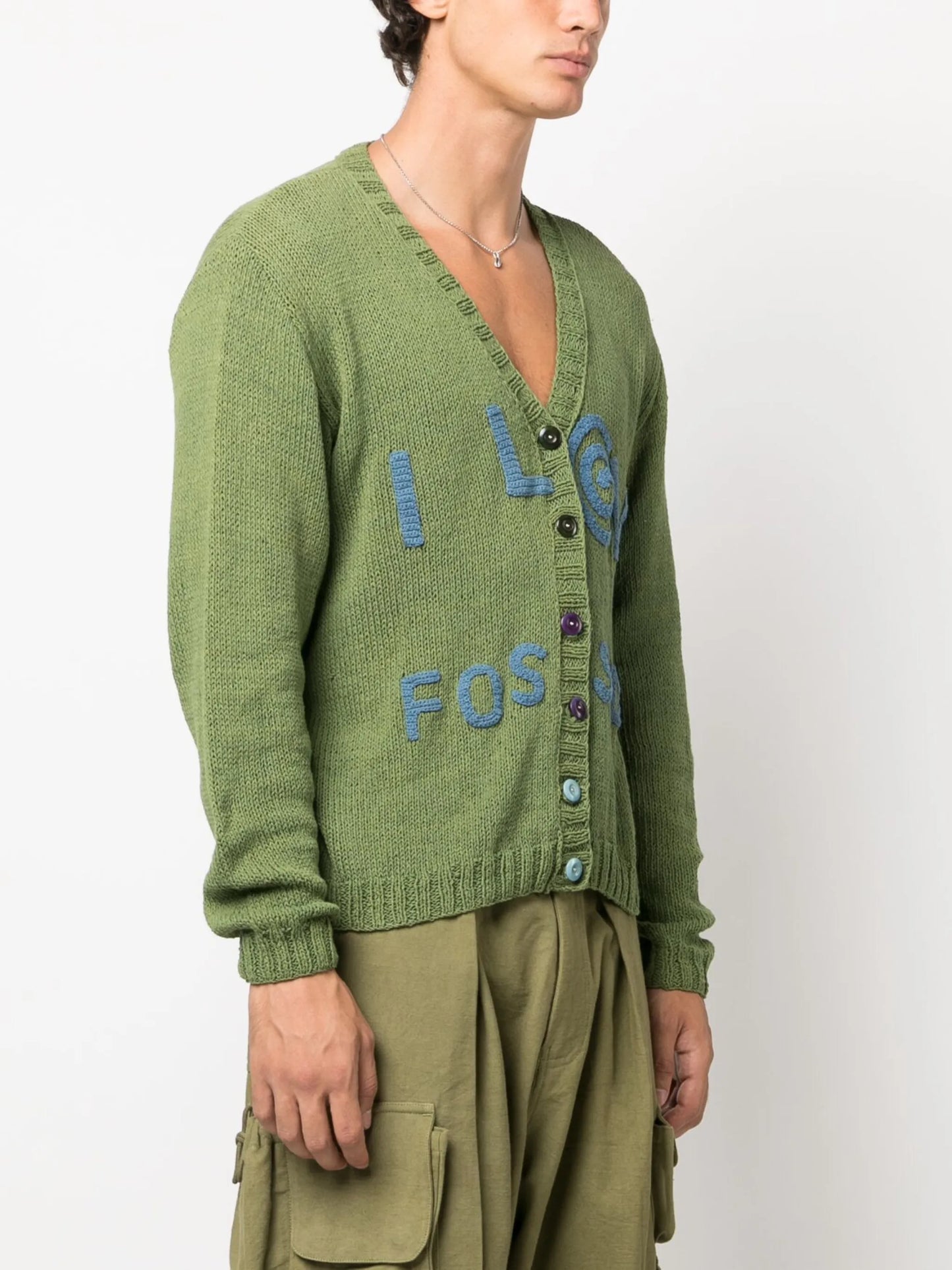 Earth Rocks organic-cotton cardigan
