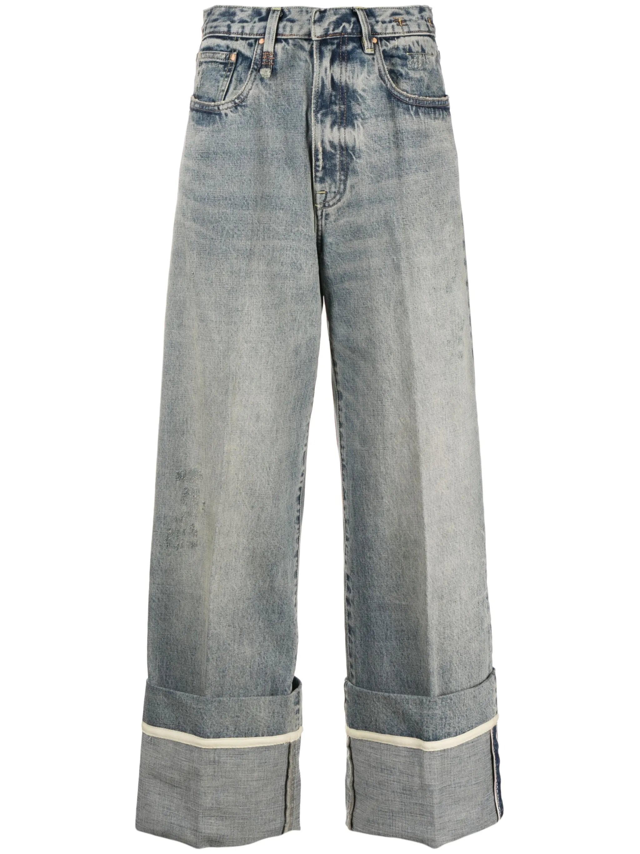 Nina high-rise straight-leg jeans