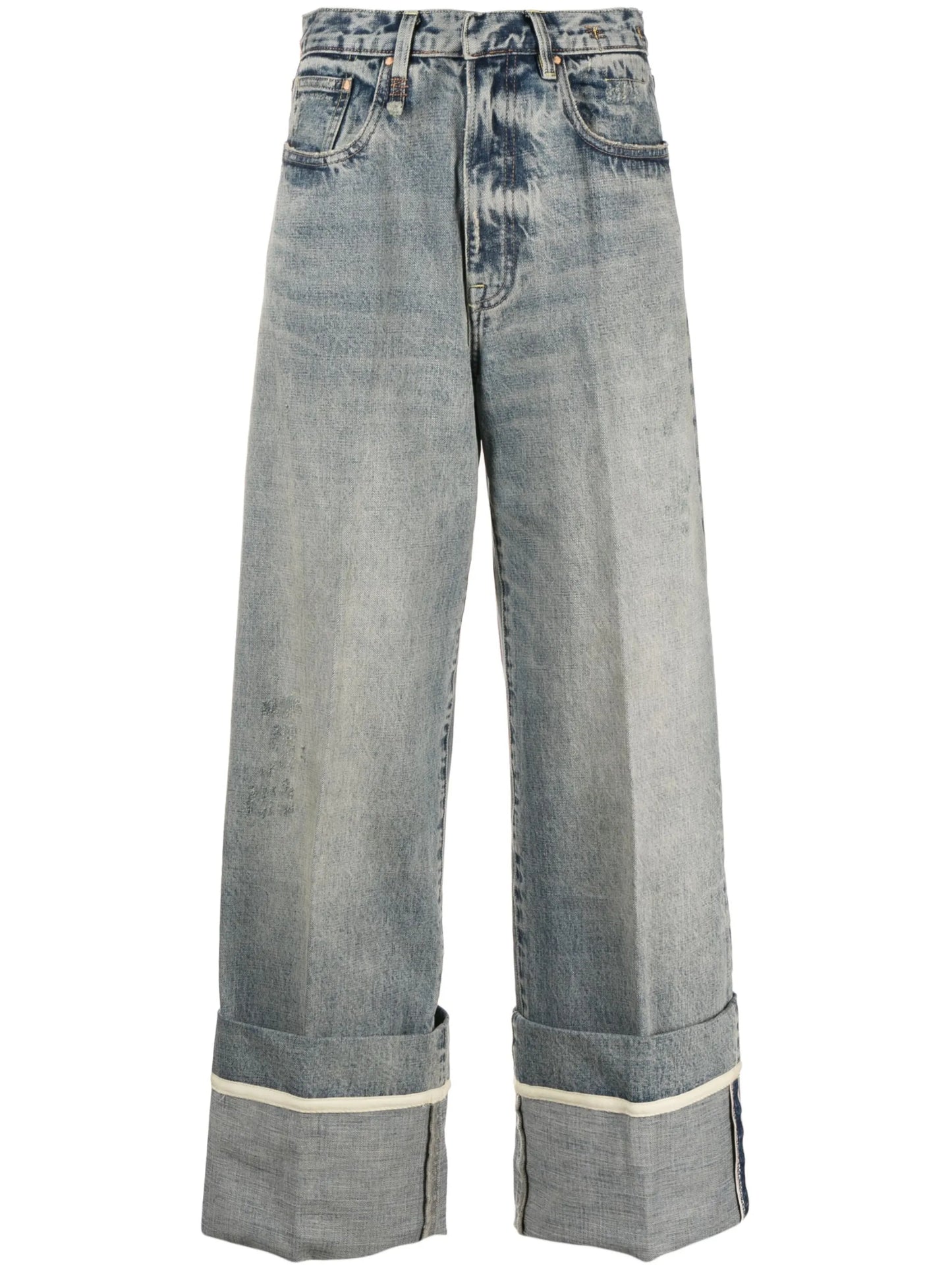 Nina high-rise straight-leg jeans
