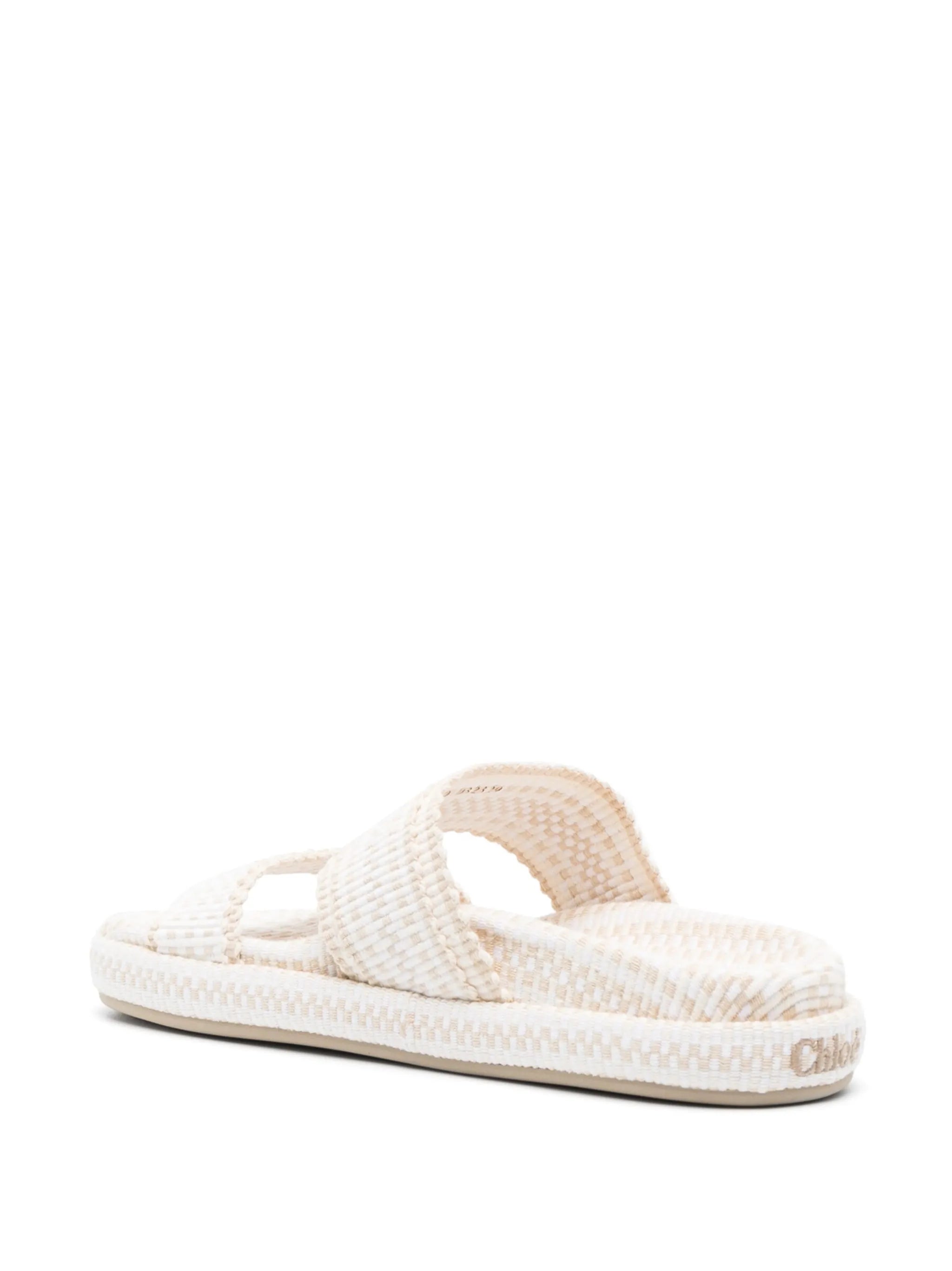 Rori raffia flat slides