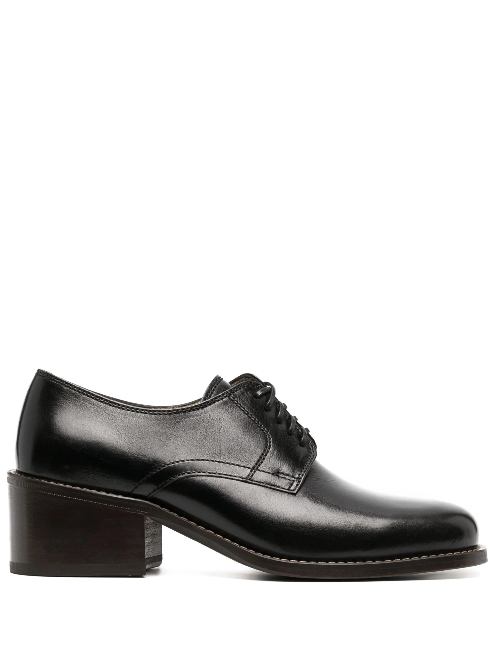 55mm leather Derby shoes