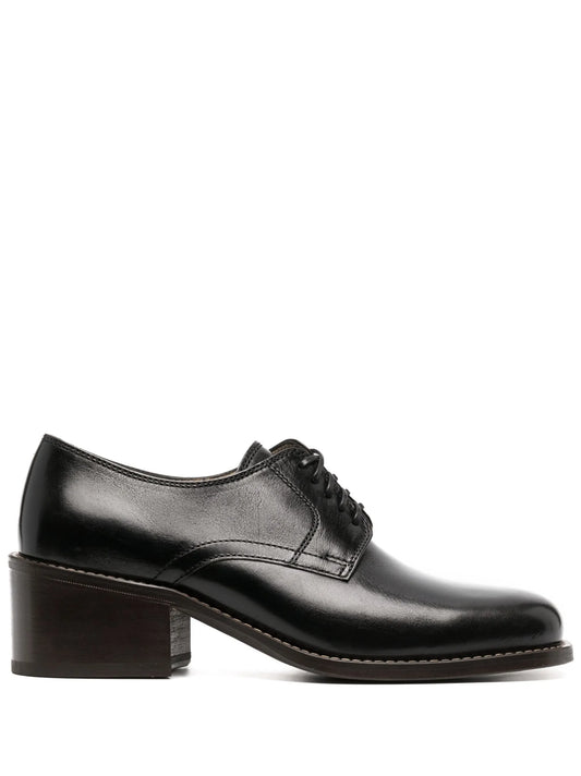 55mm leather Derby shoes