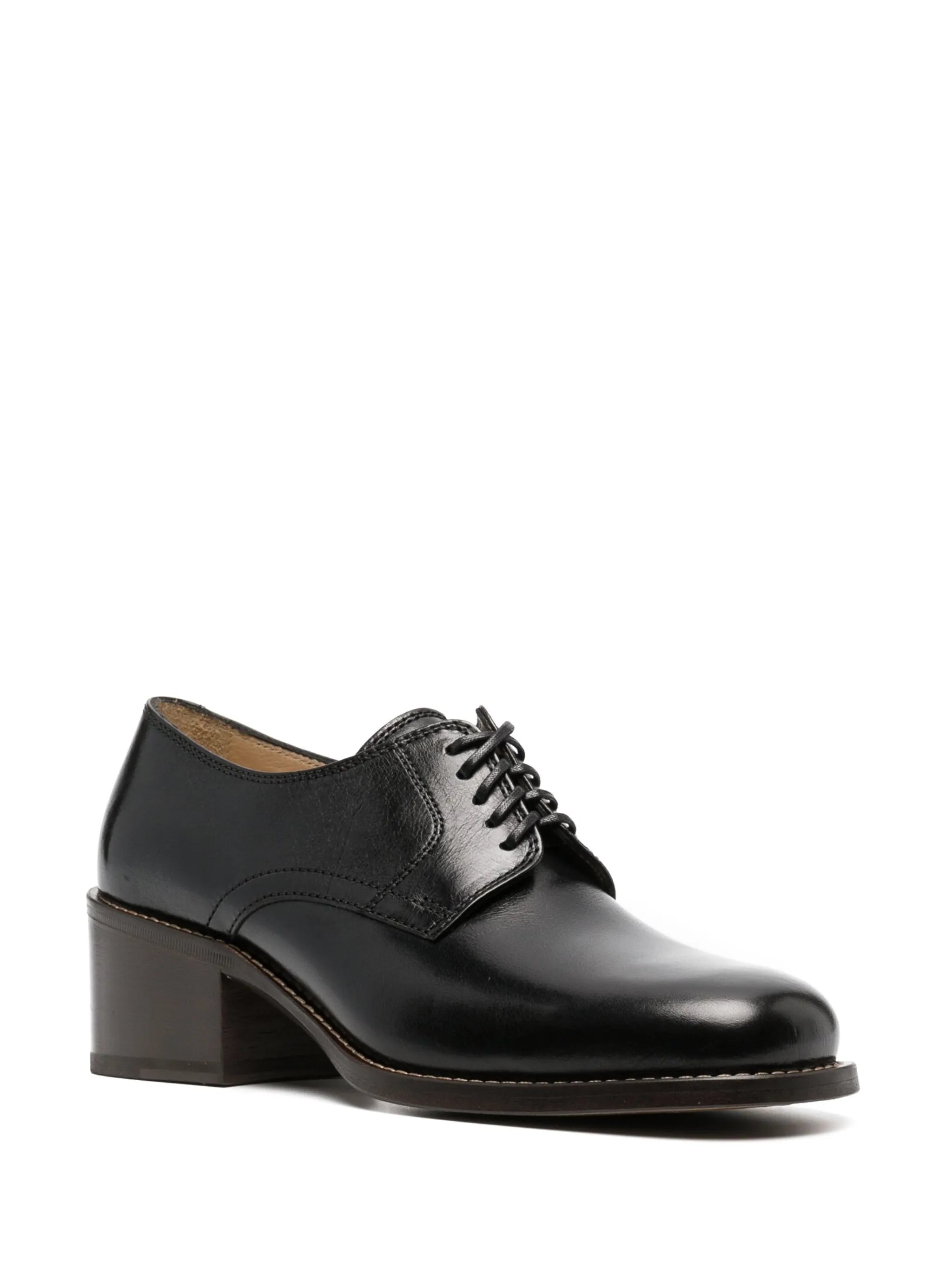 55mm leather Derby shoes