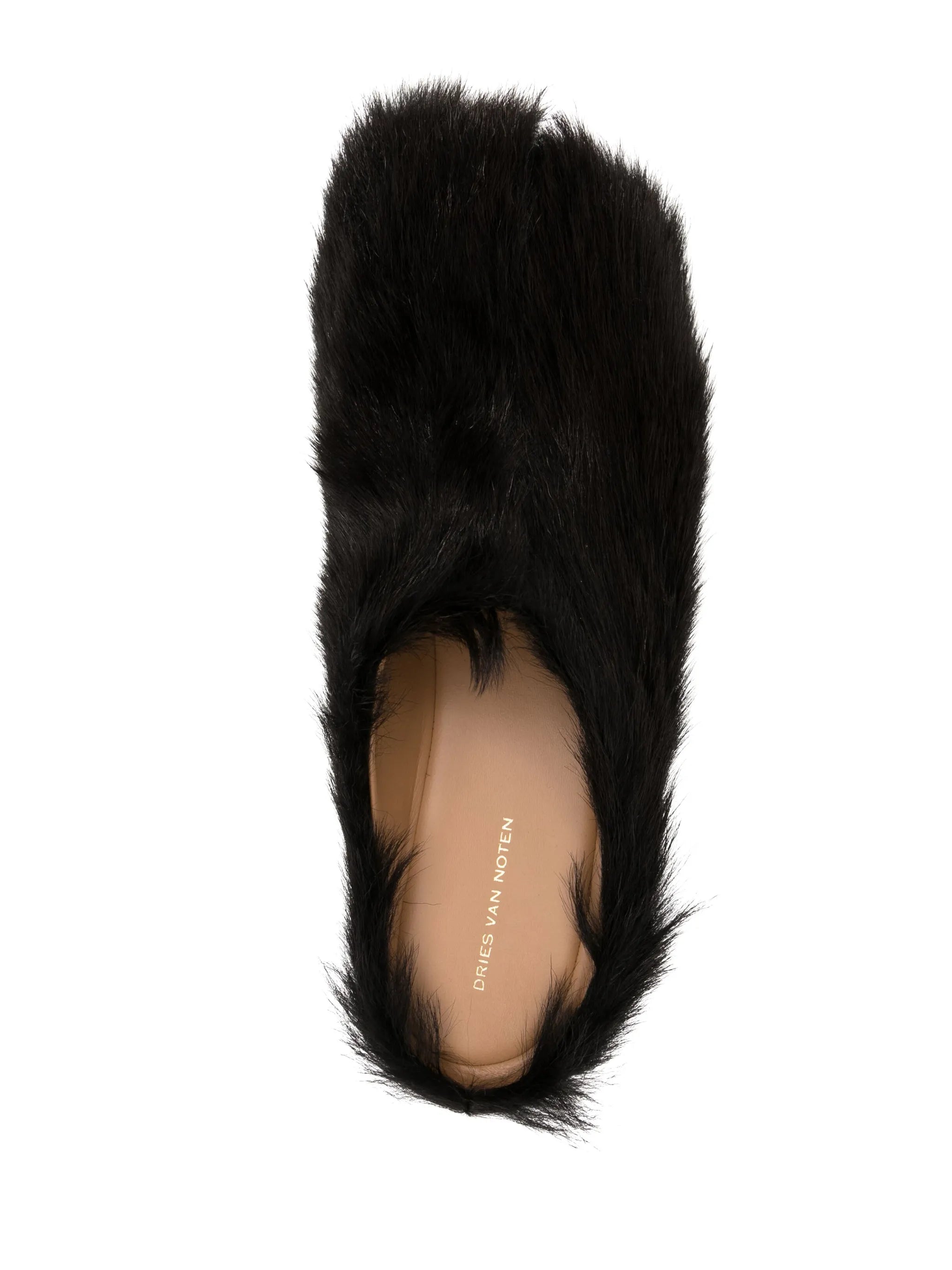 shearling 20mm block-heel clogs