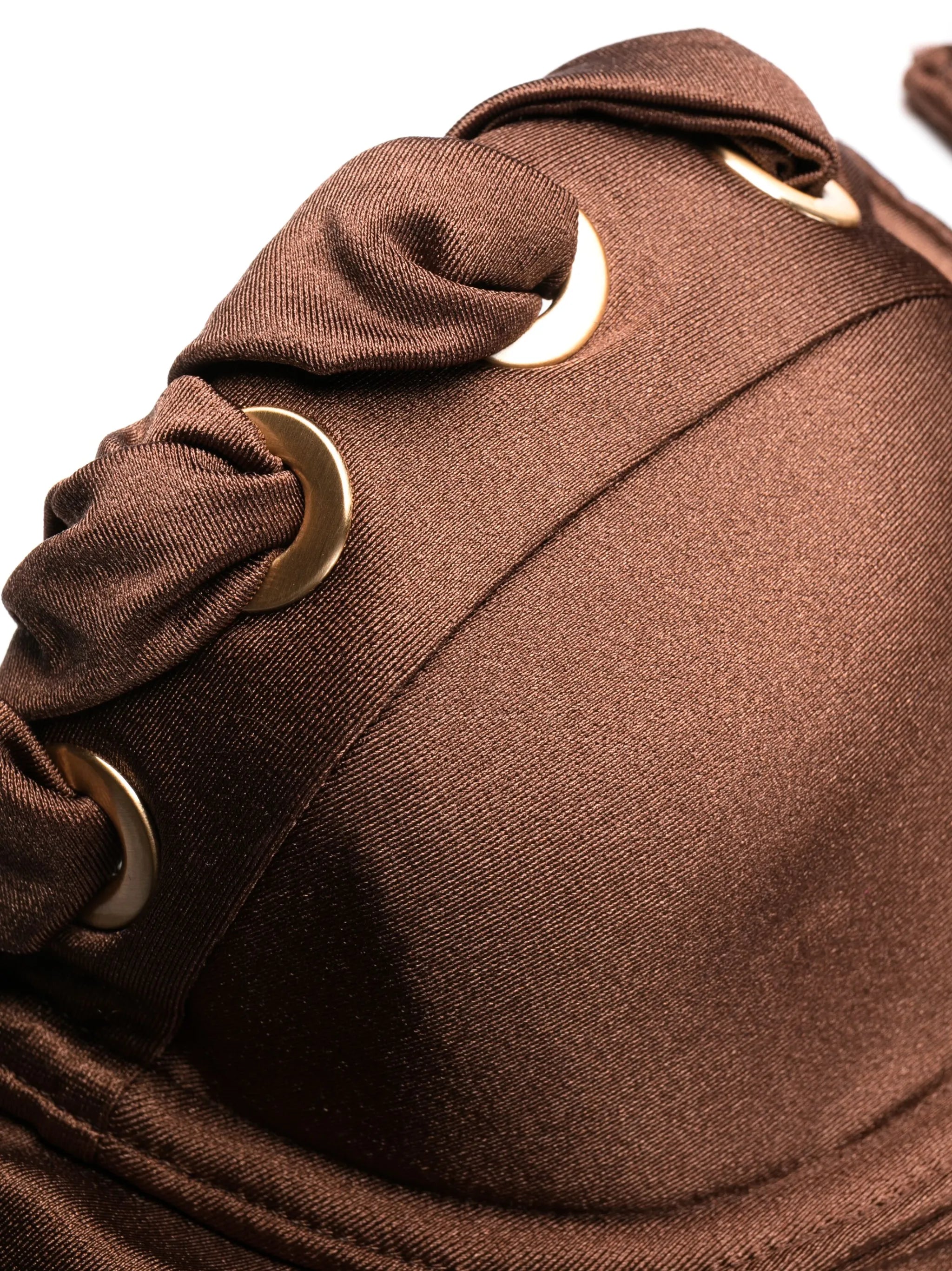 Devi eyelet-detail swimsuit