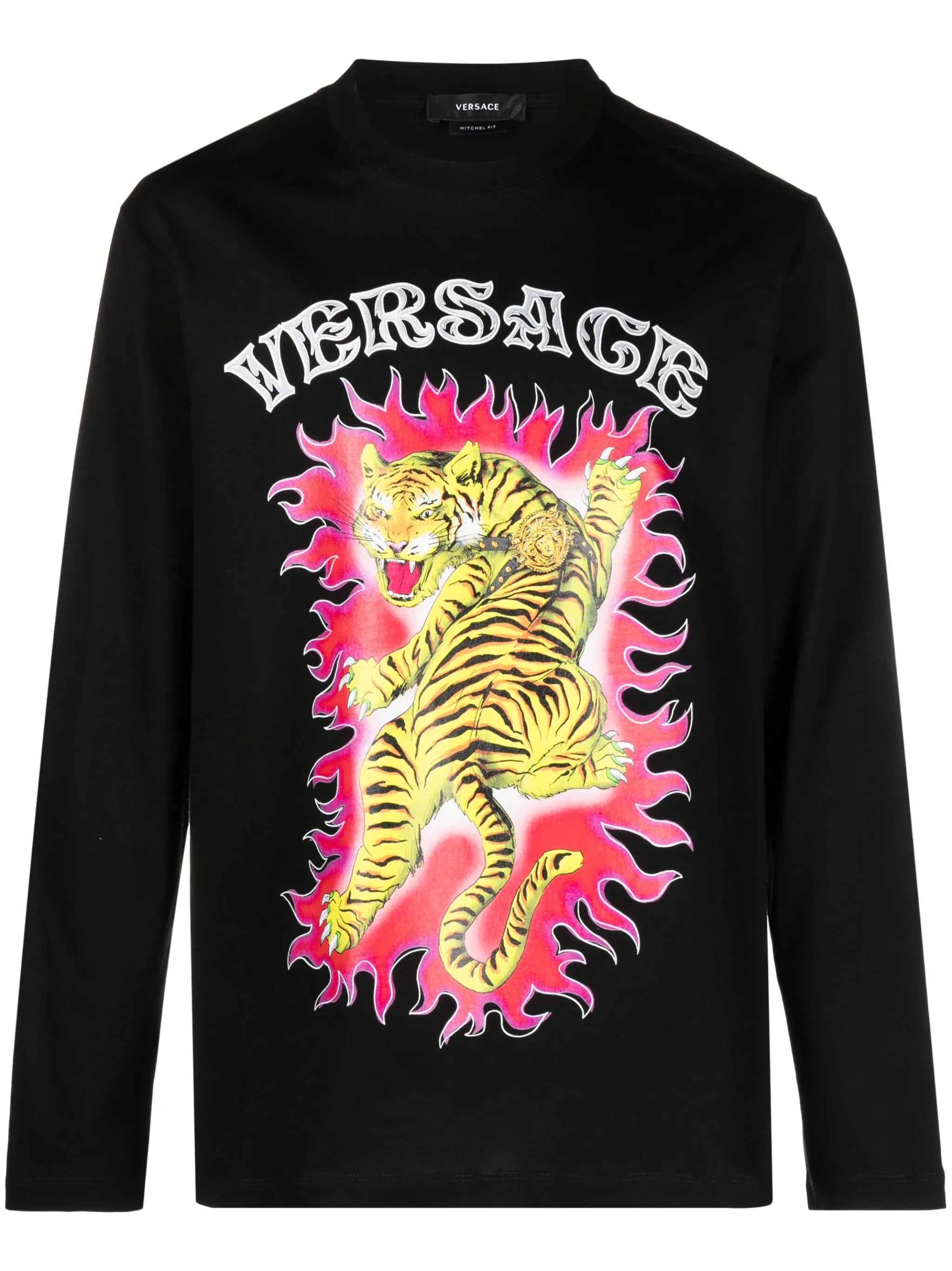 Roar-print cotton T-shirt
