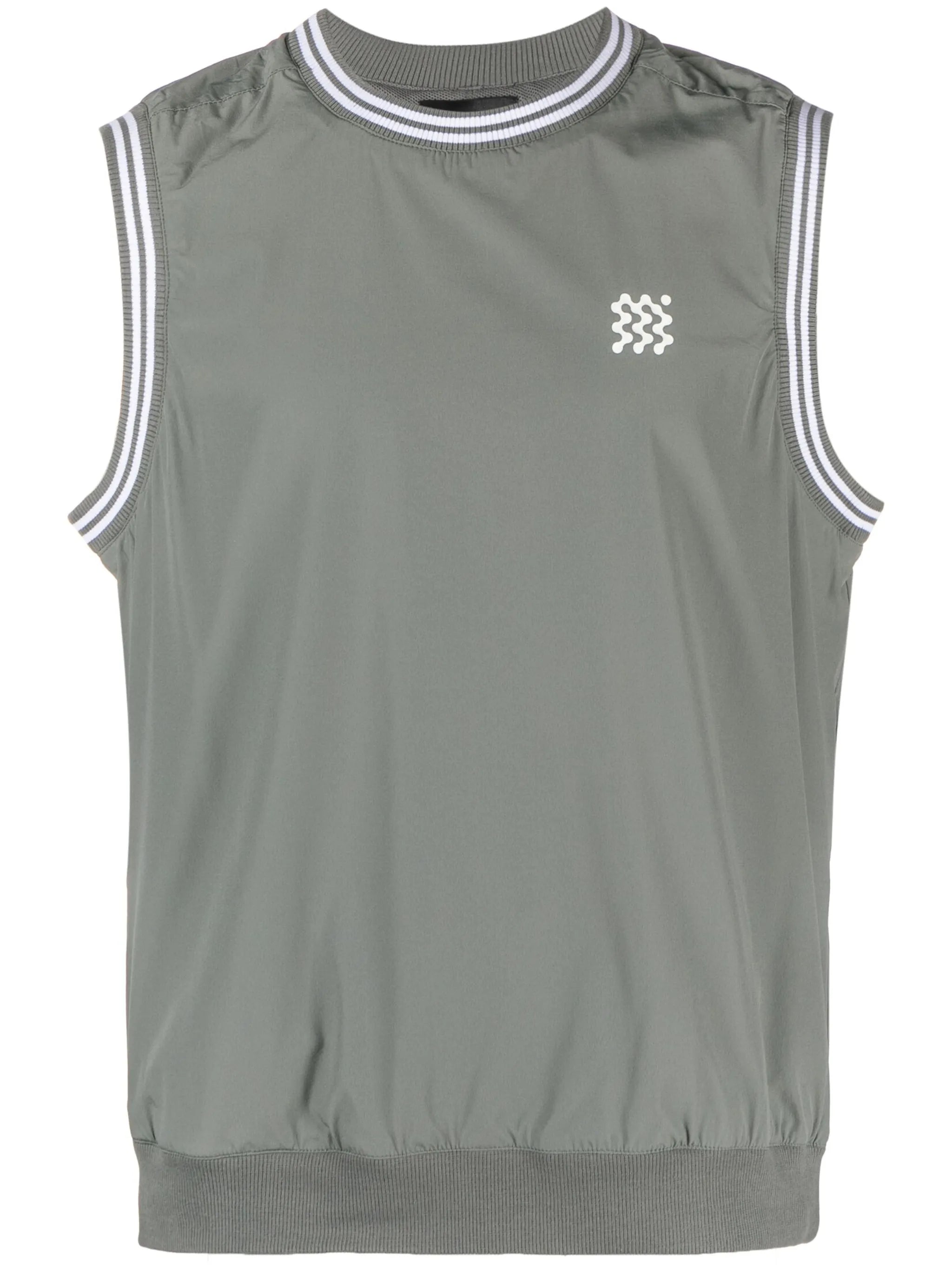 Course crewneck vest