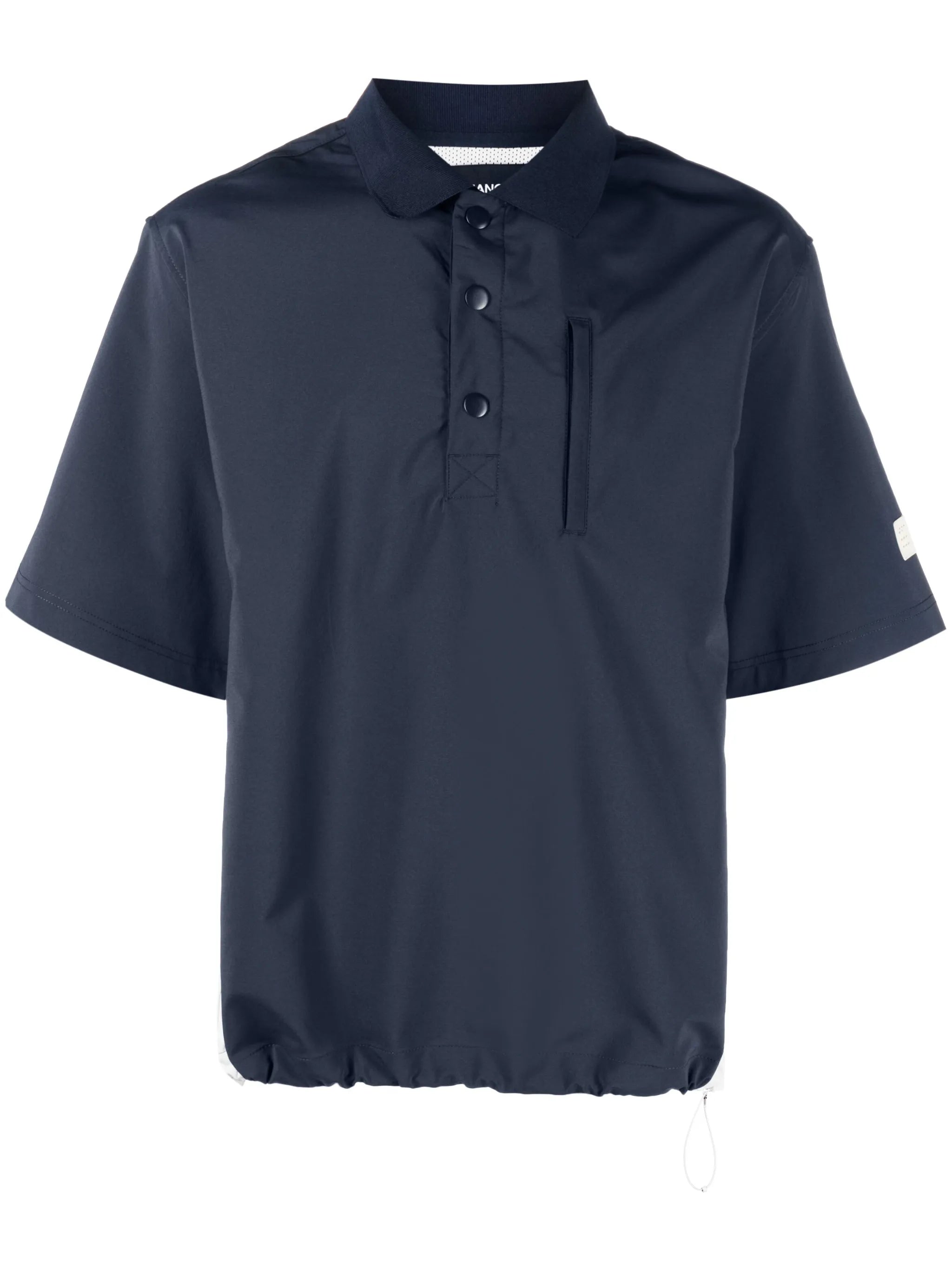 logo-print polo shirt