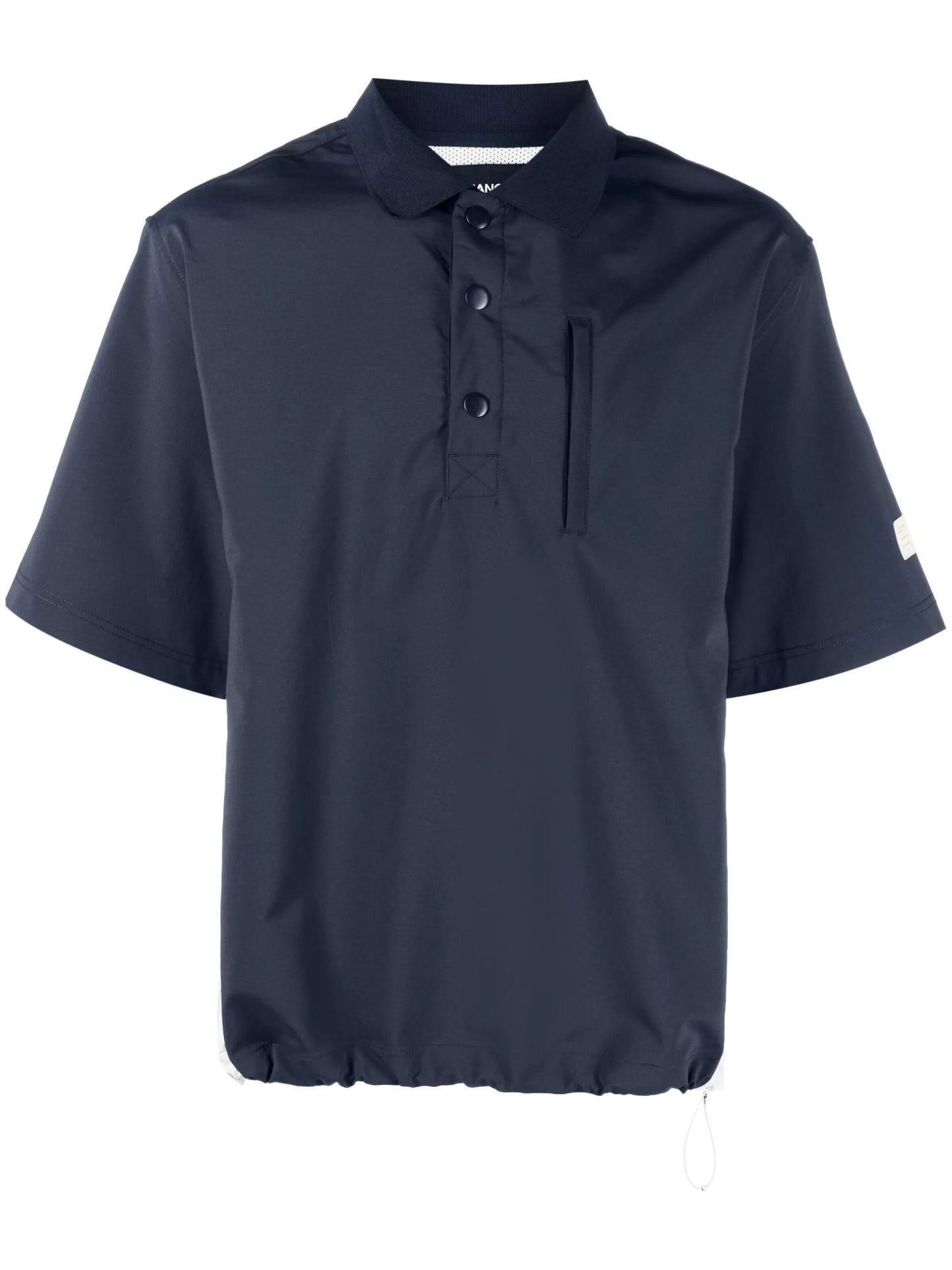 logo-print polo shirt