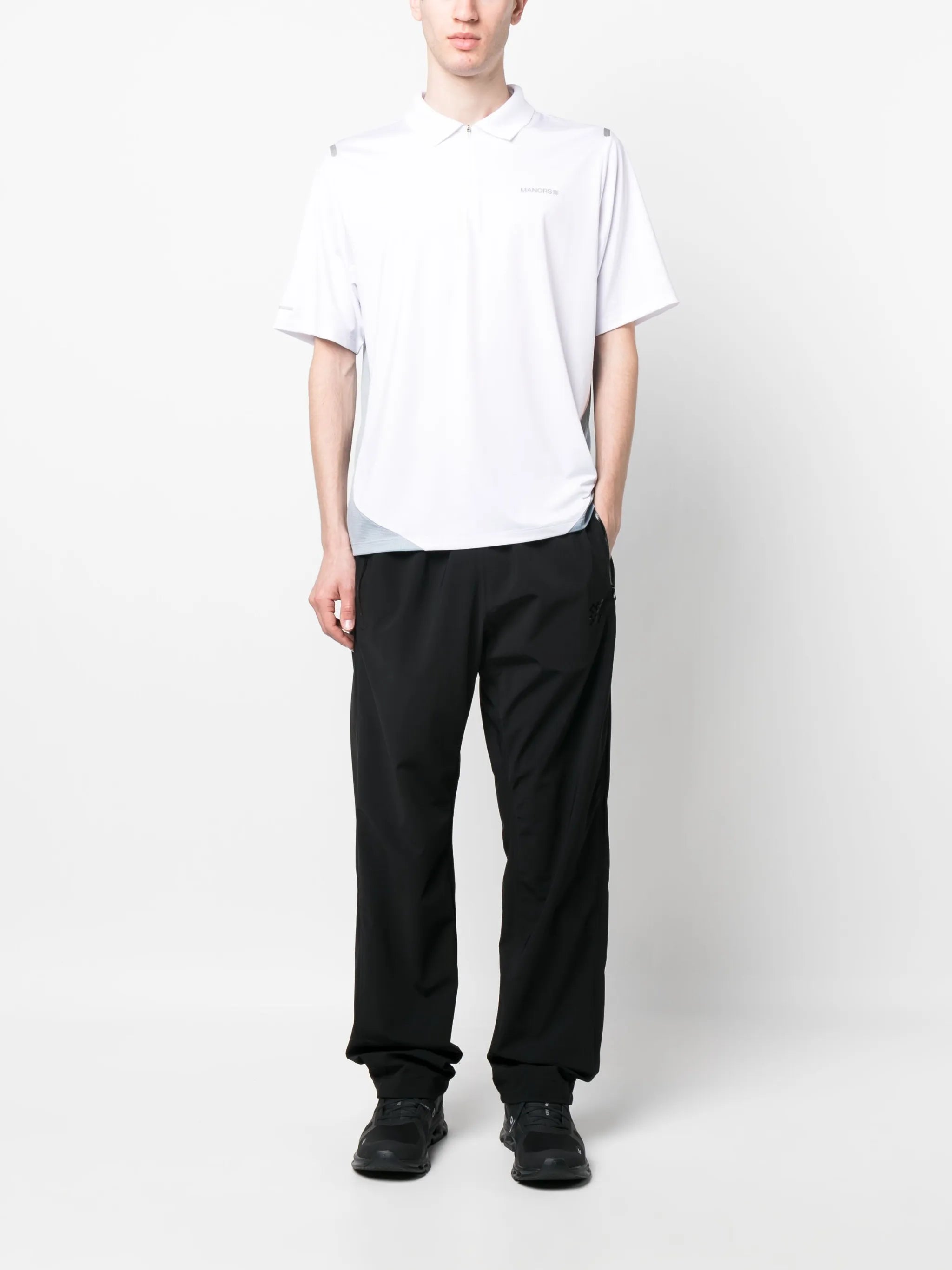 Frontier quarter-zip polo shirt