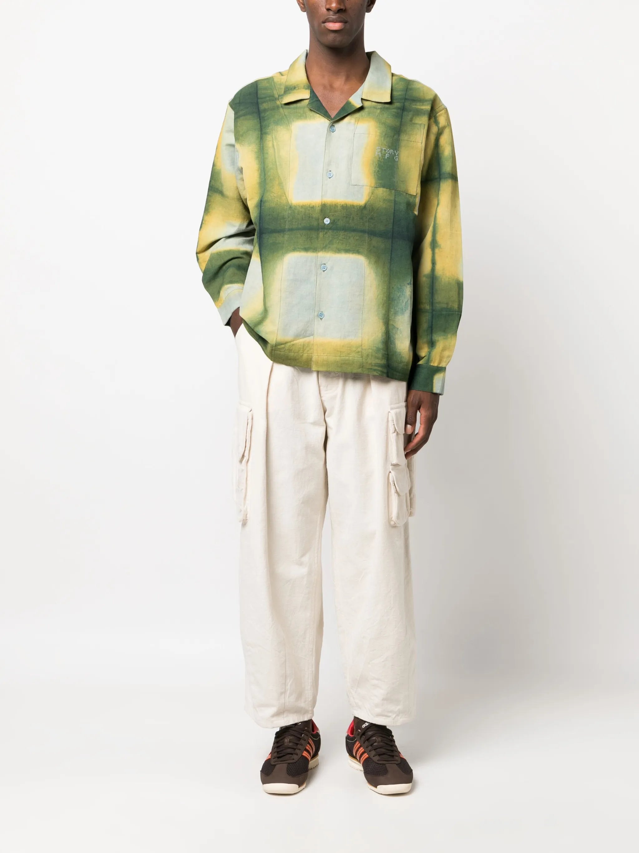 Greetings tie-dye shirt