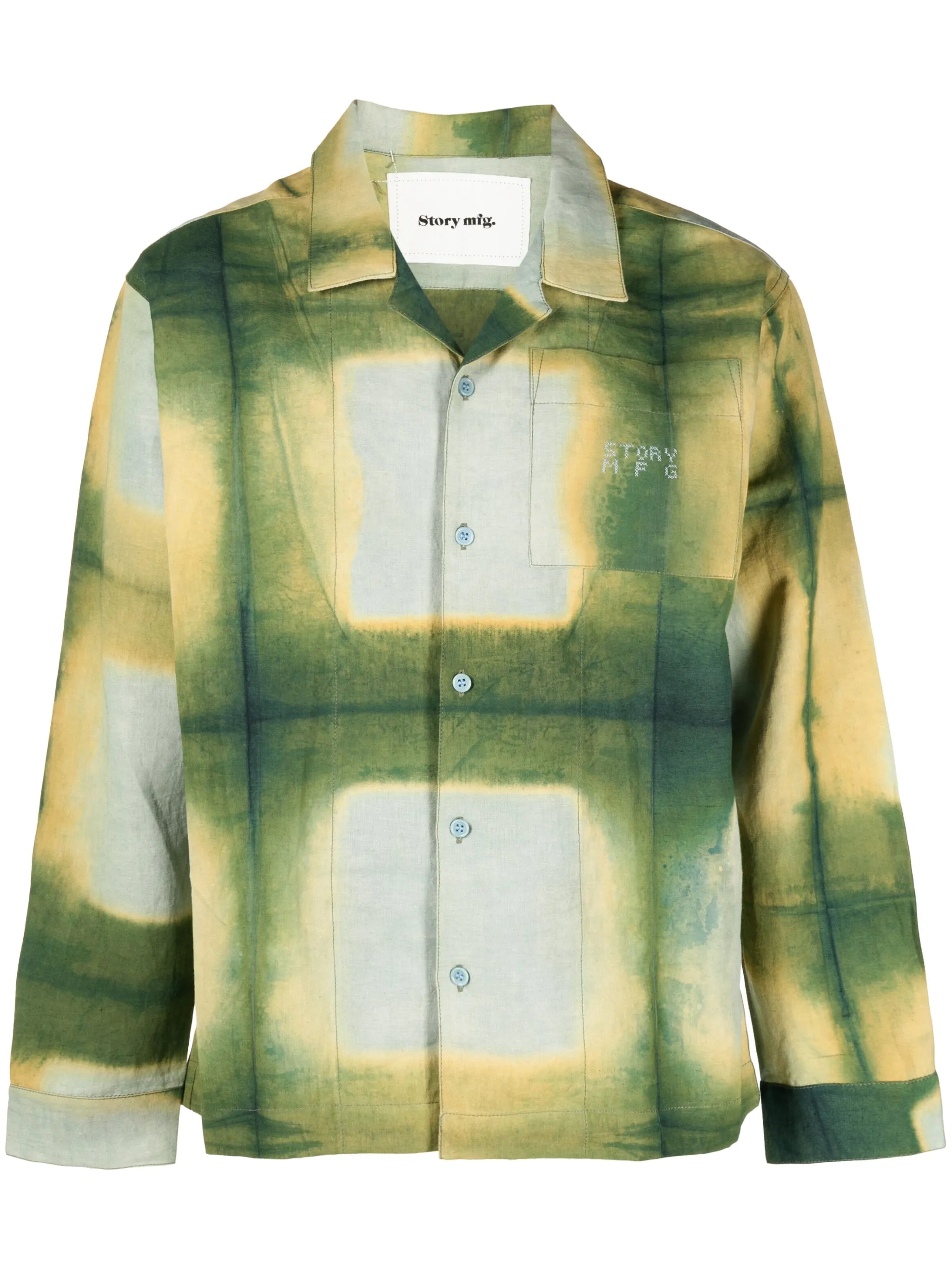 Greetings tie-dye shirt
