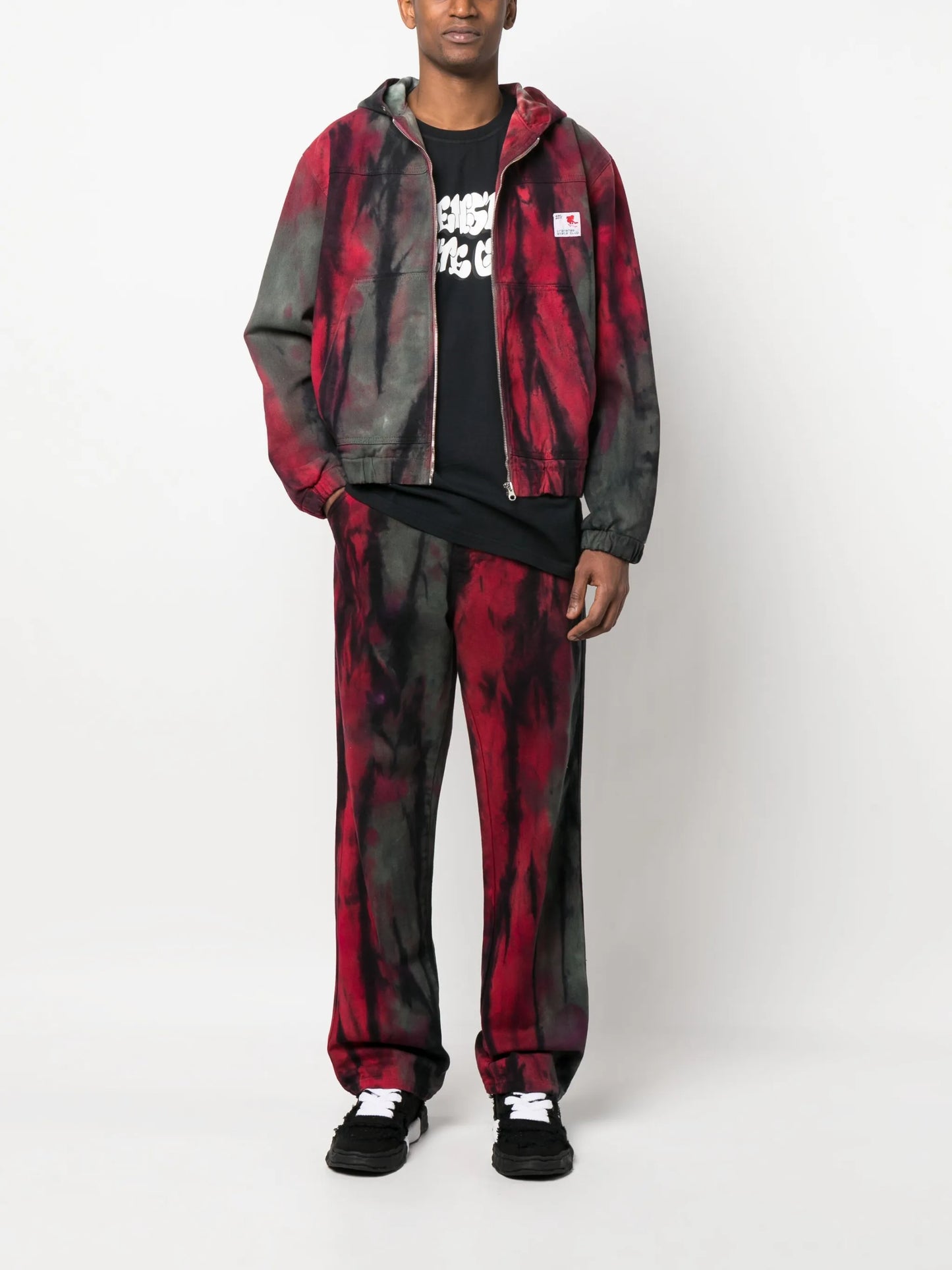 x Browns dyed work trousers