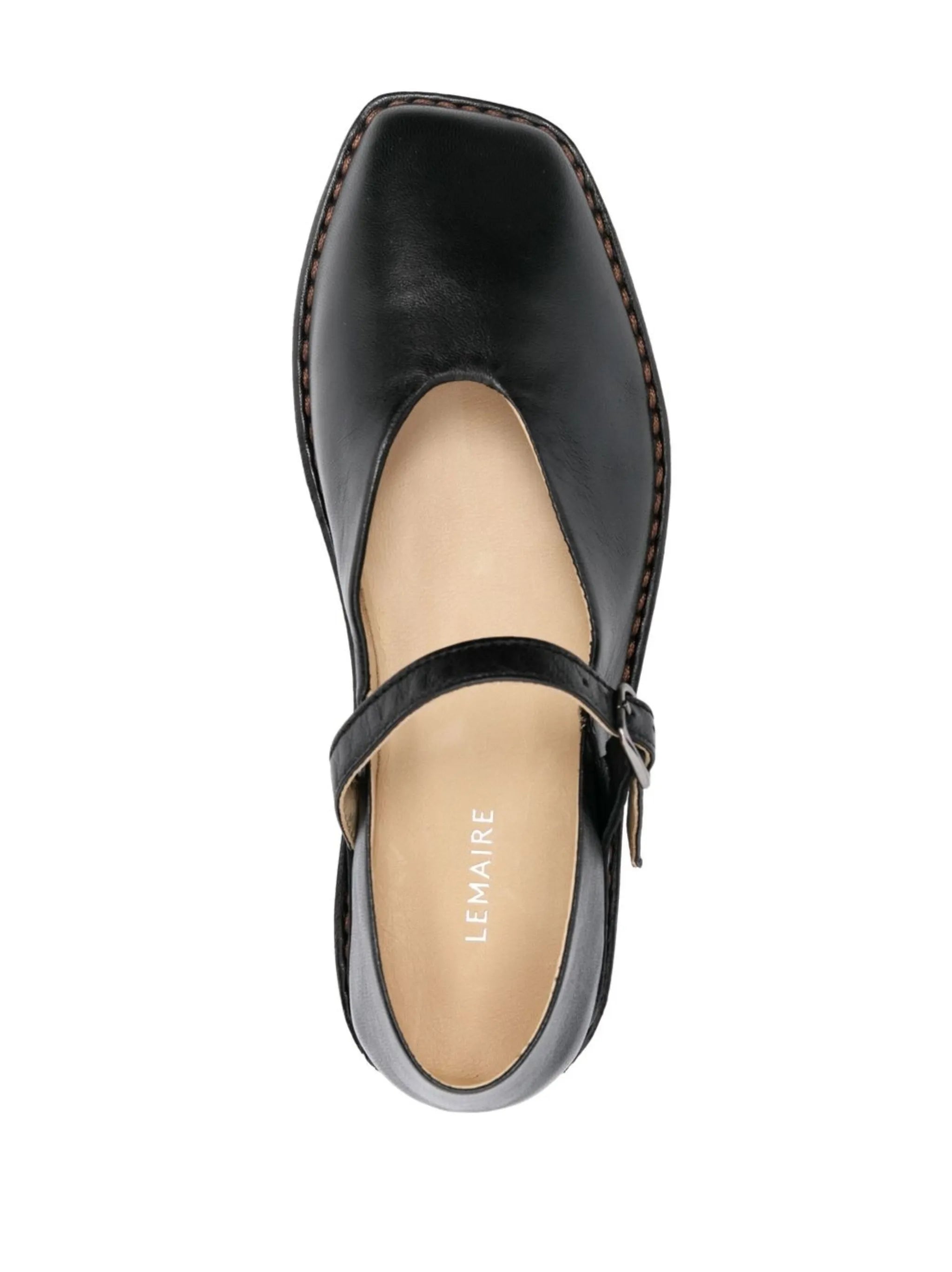 square-toe loafers
